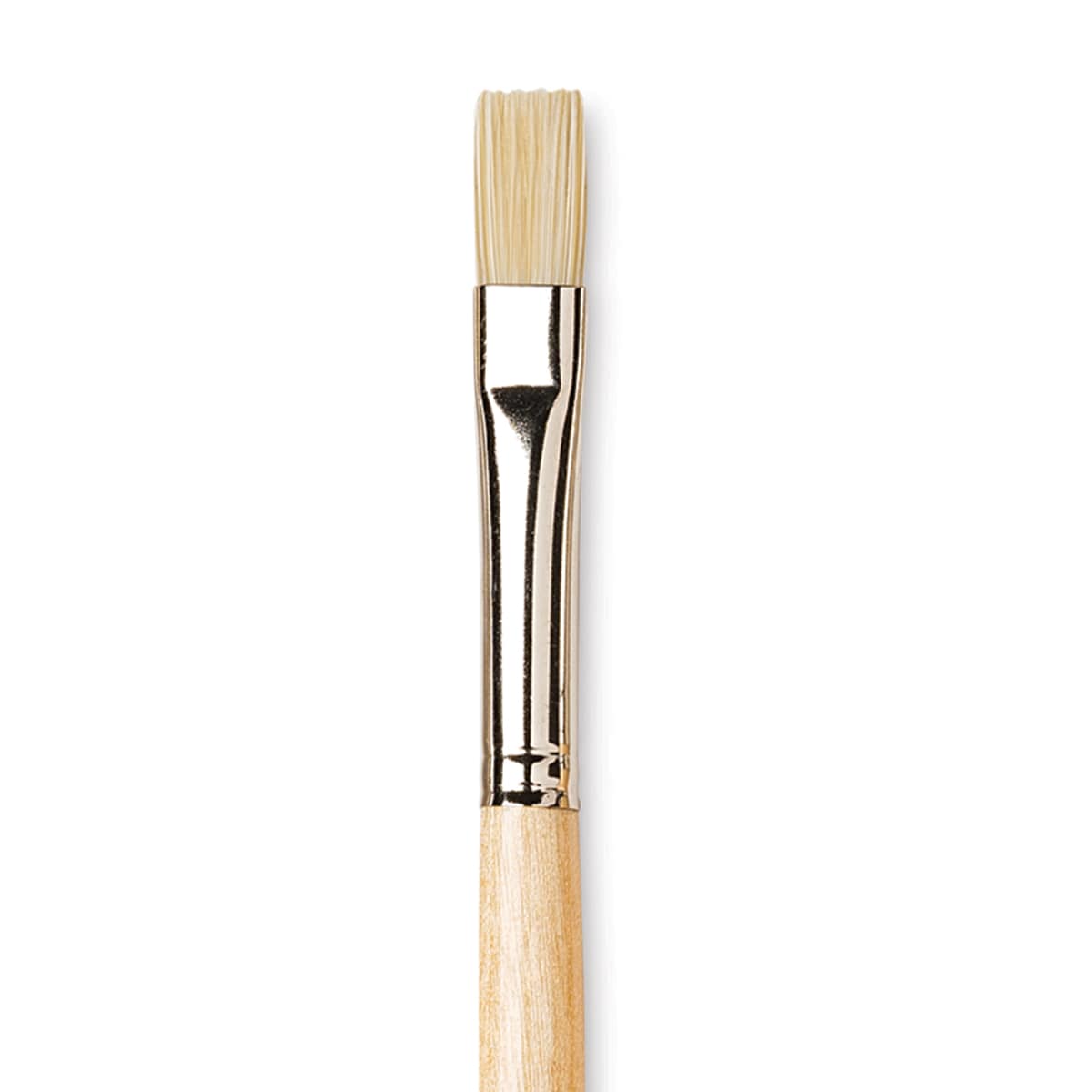 Da Vinci Chuneo Synthetic Hog Bristle Brush - Clsoeup of Size 6 Bright Brush