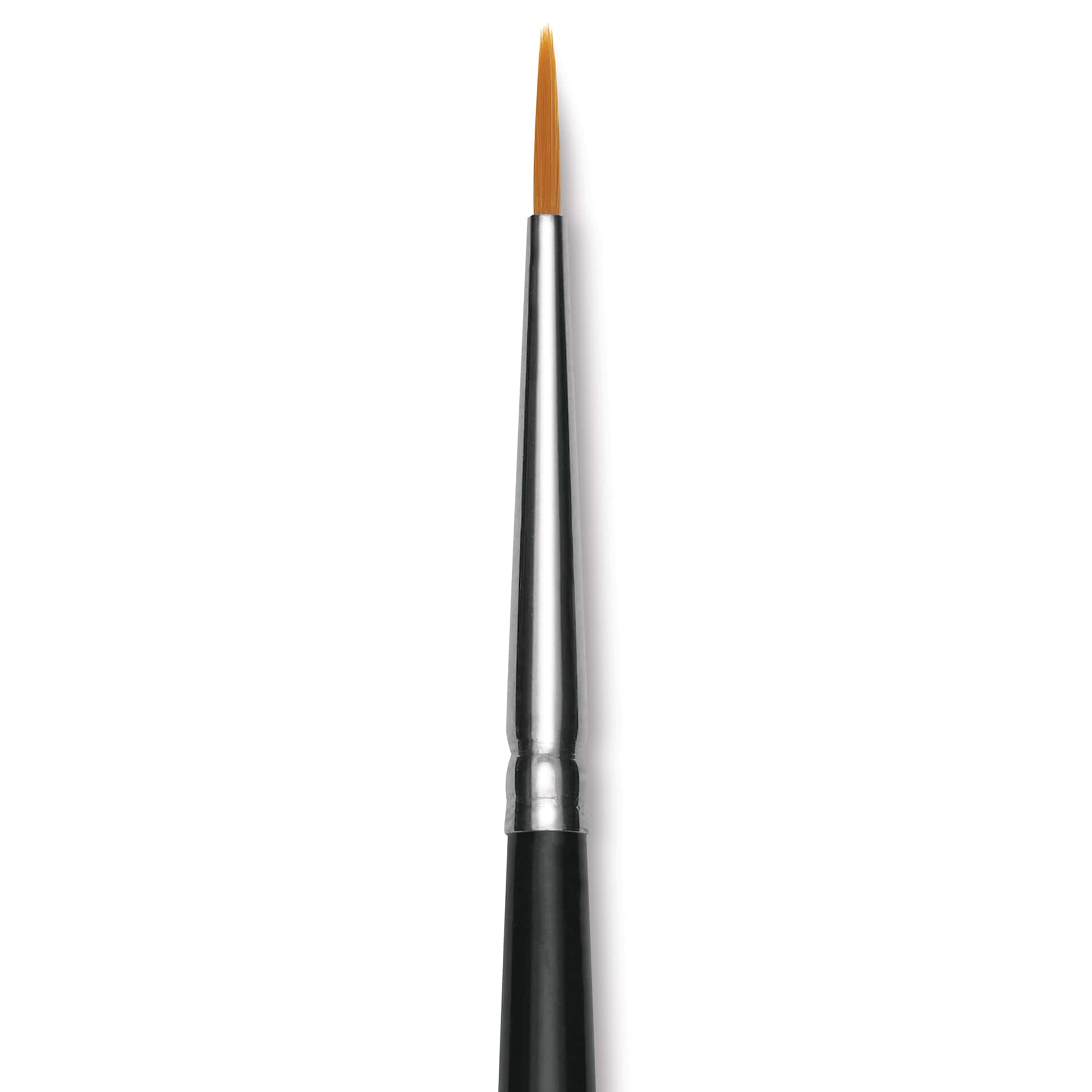 Utrecht Synthetic Sablette Round - Size 0, Short Handle, close-up