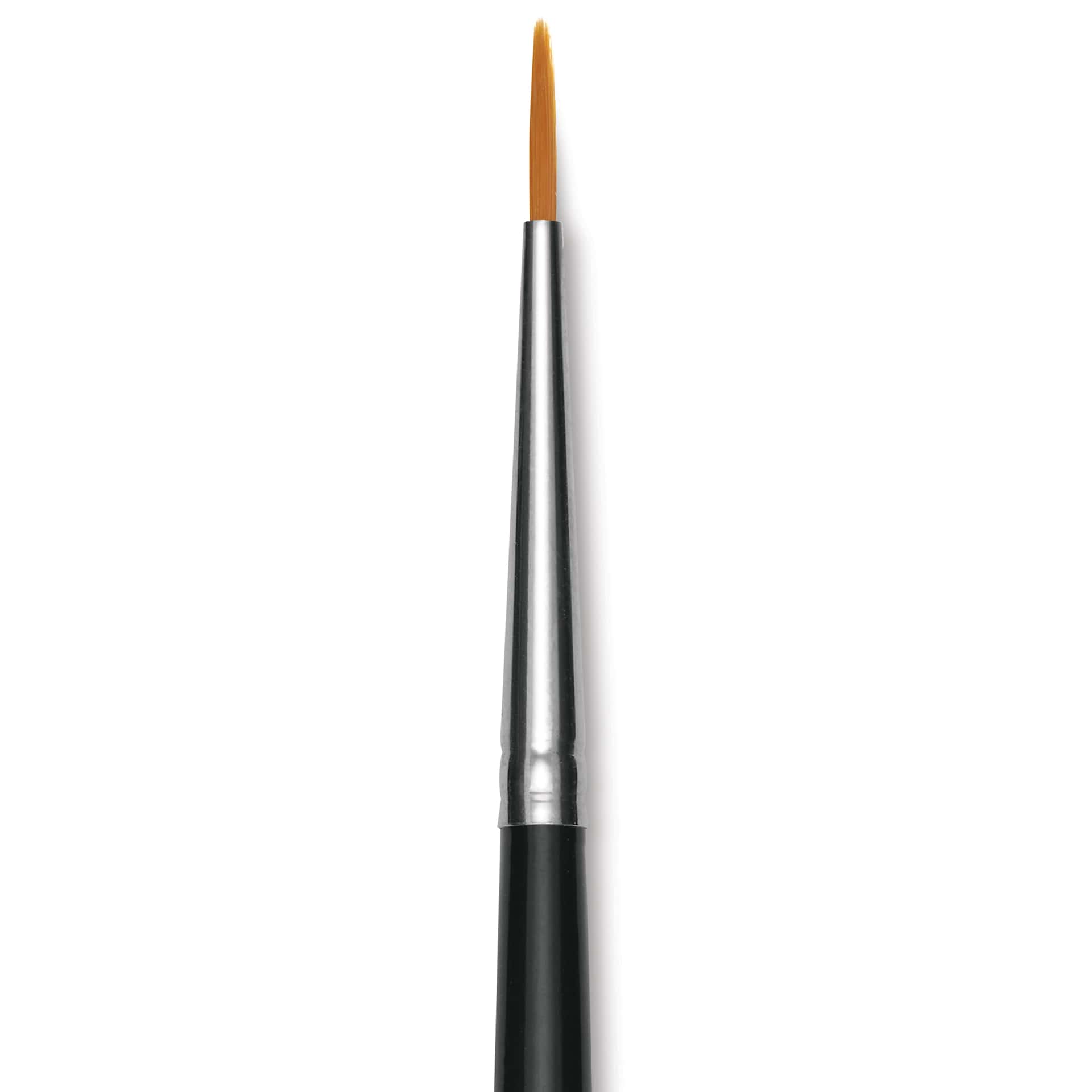 Utrecht Synthetic Sablette Round - Size 1, Short Handle, close-up