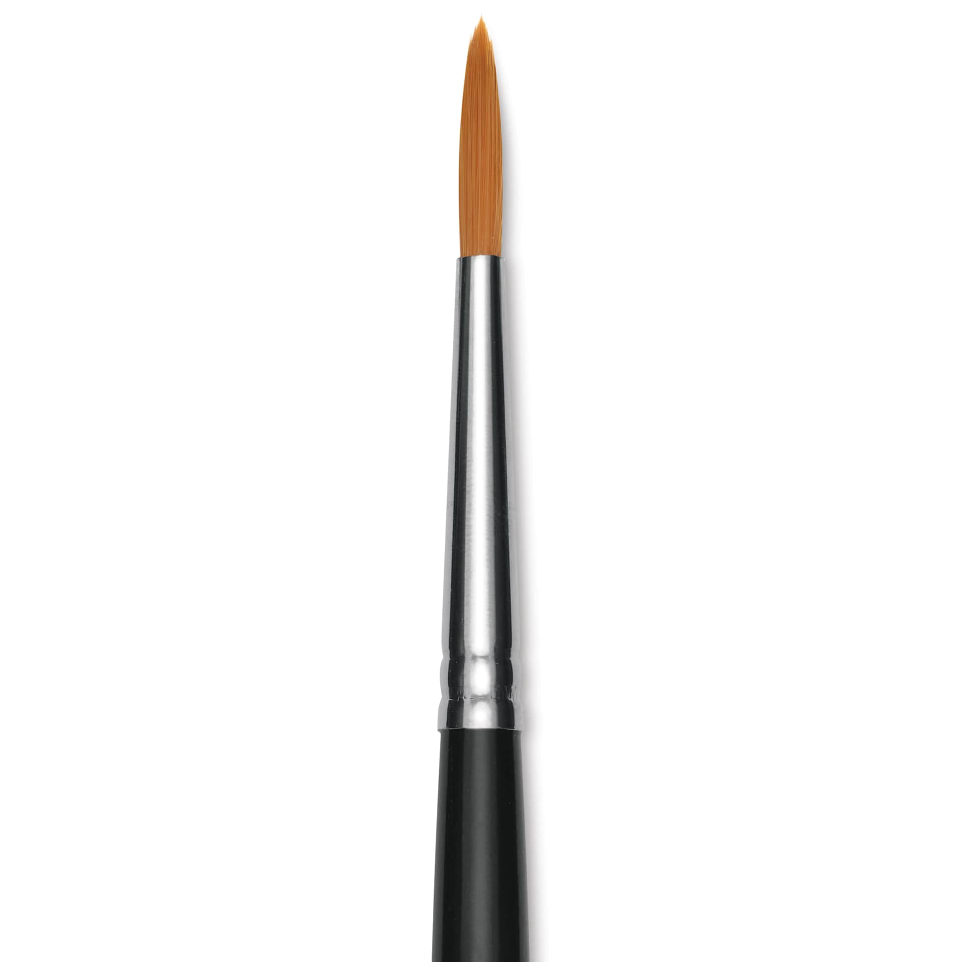 Utrecht Synthetic Sablette Round - Size 4, Short Handle, close-up