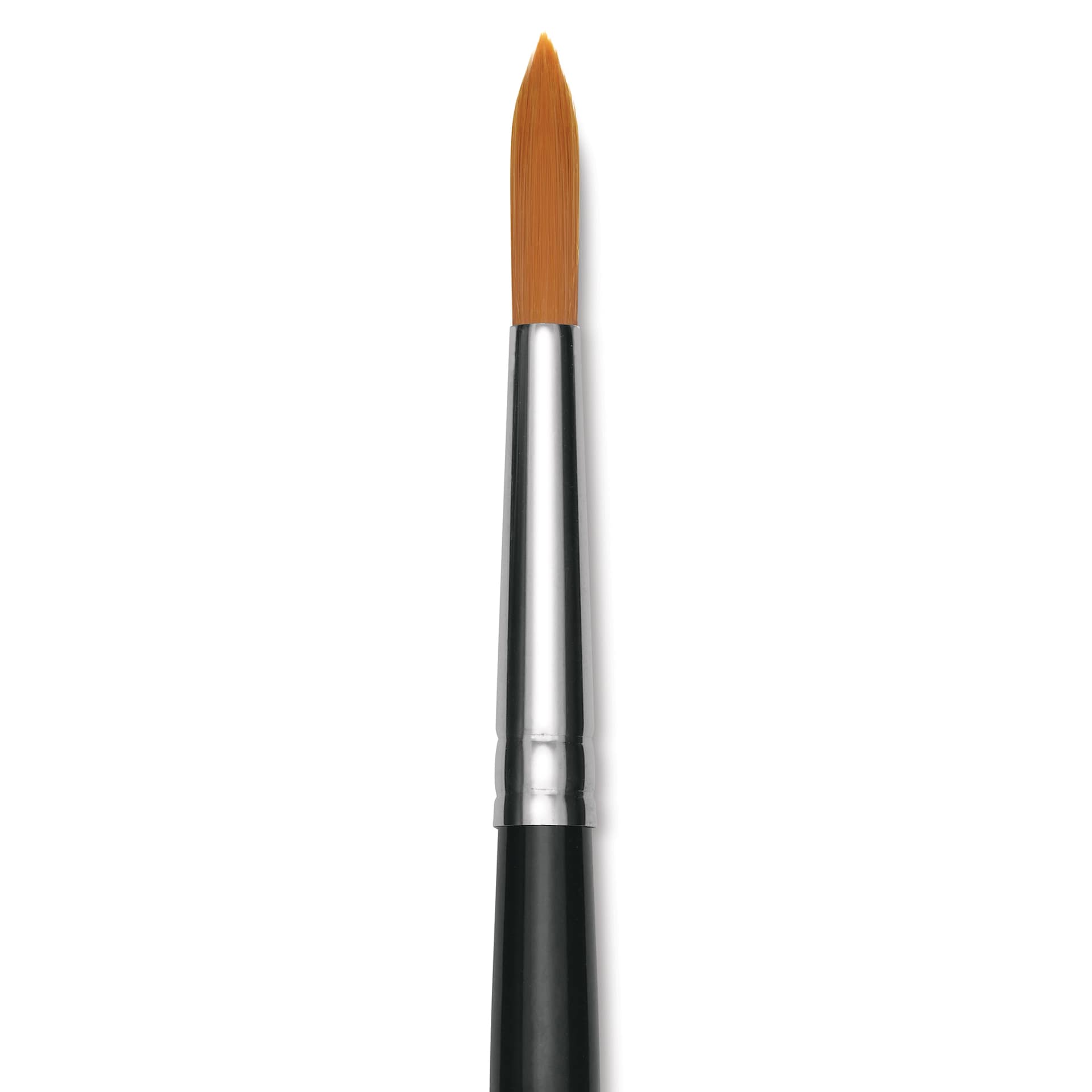 Utrecht Synthetic Sablette Round - Size 8, Short Handle, close-up