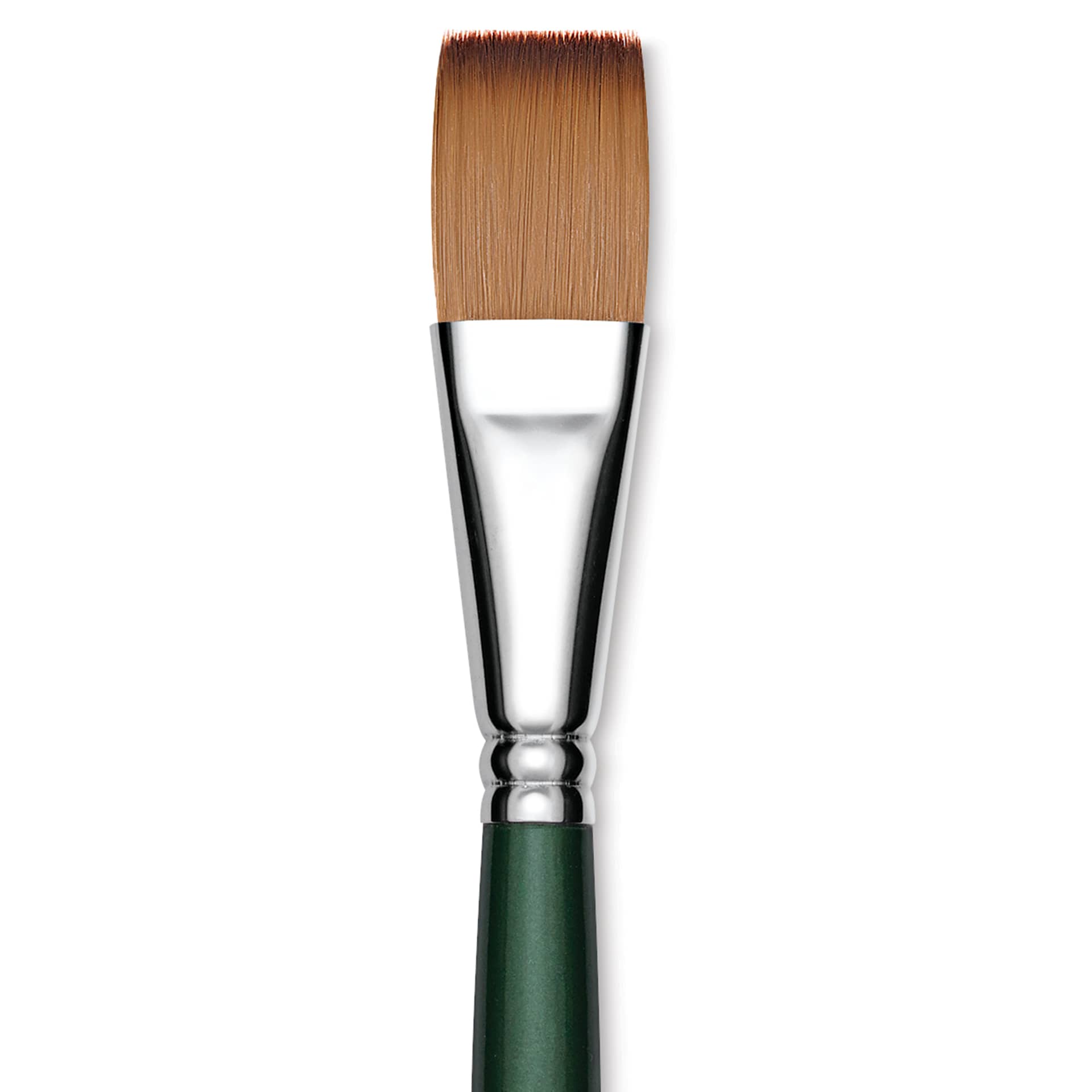 Utrecht Series 6150 Synthetic Golden Taklon Watercolor Brush - Flat, Size 3/4"