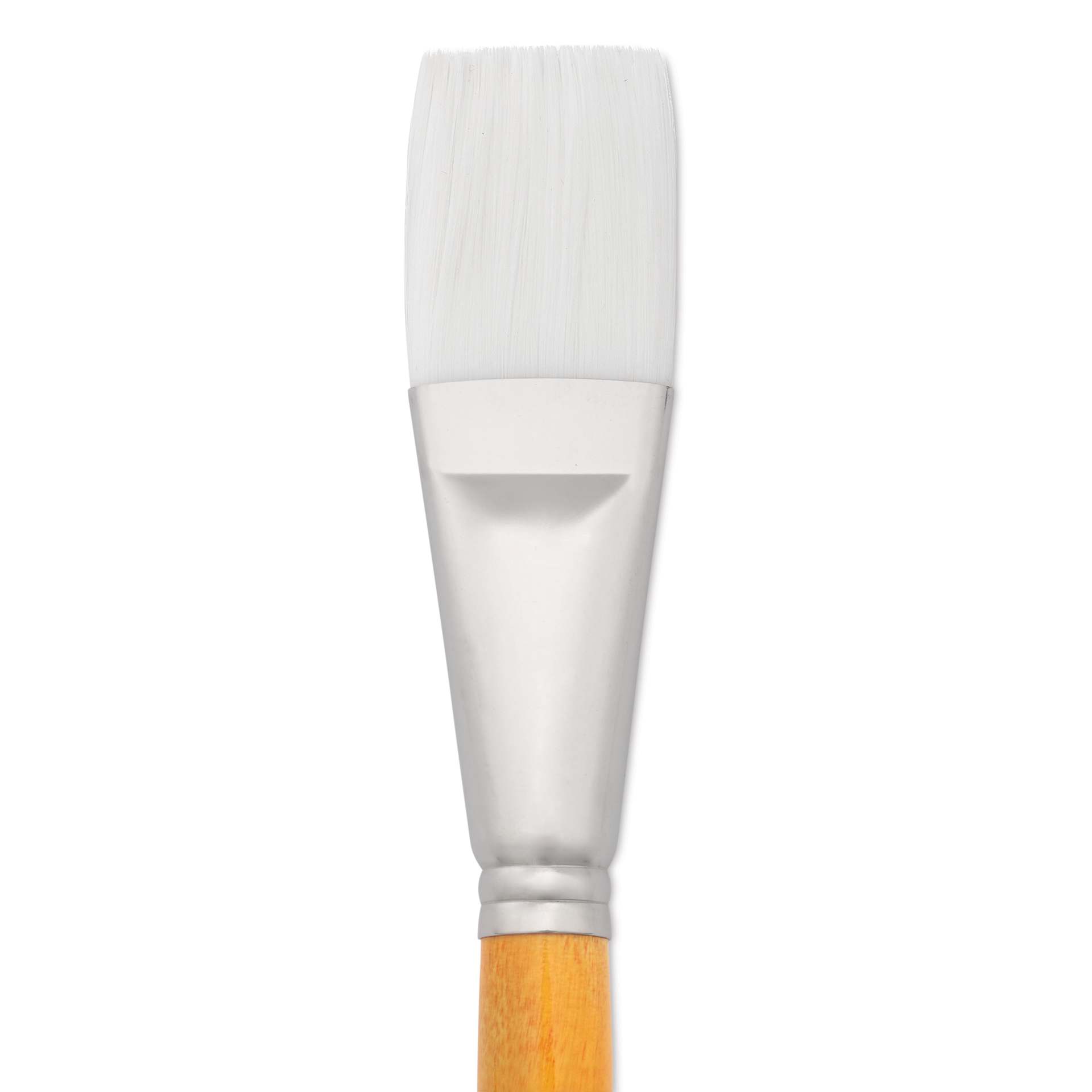 Utrecht Series 300 White Taklon Brush - Flat, Size 16