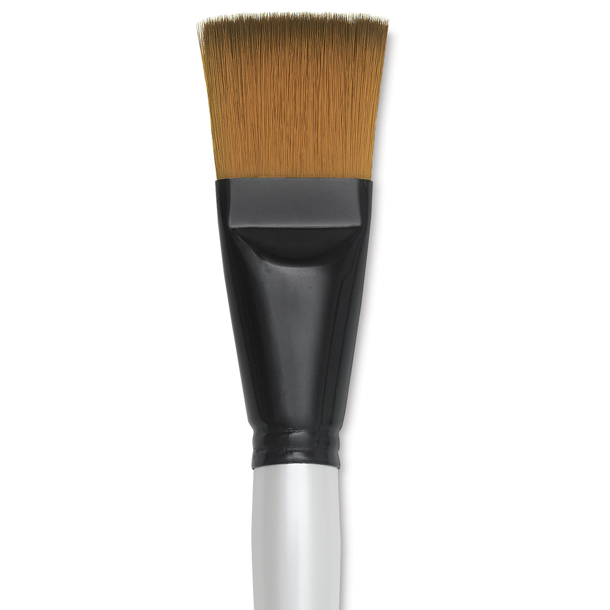 Simply Simmons XL Soft Synthetic Brush - Flat, Size 30 close up