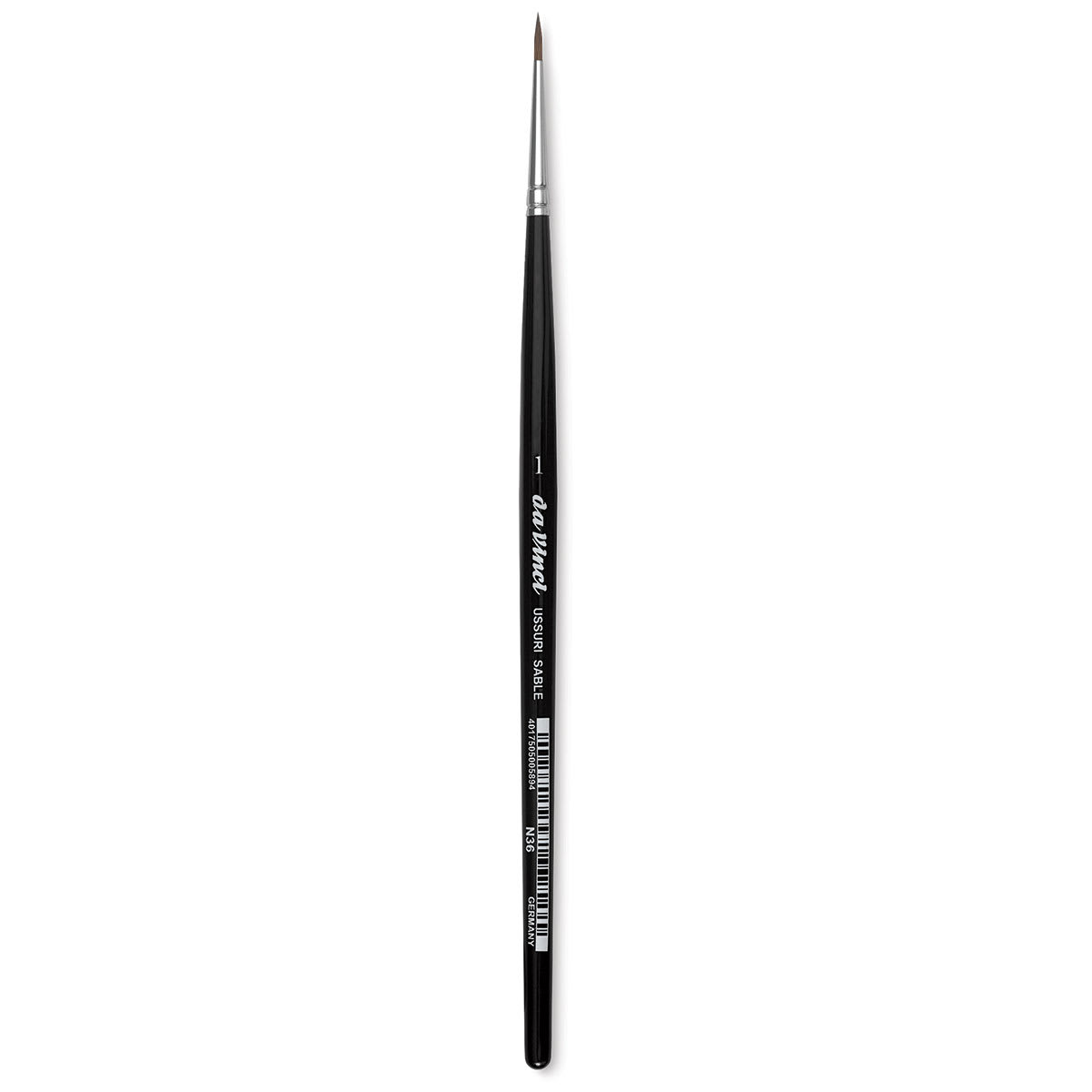 Da Vinci Ussuri Red Sable Series 36 Watercolor Brush - Round, Size 1