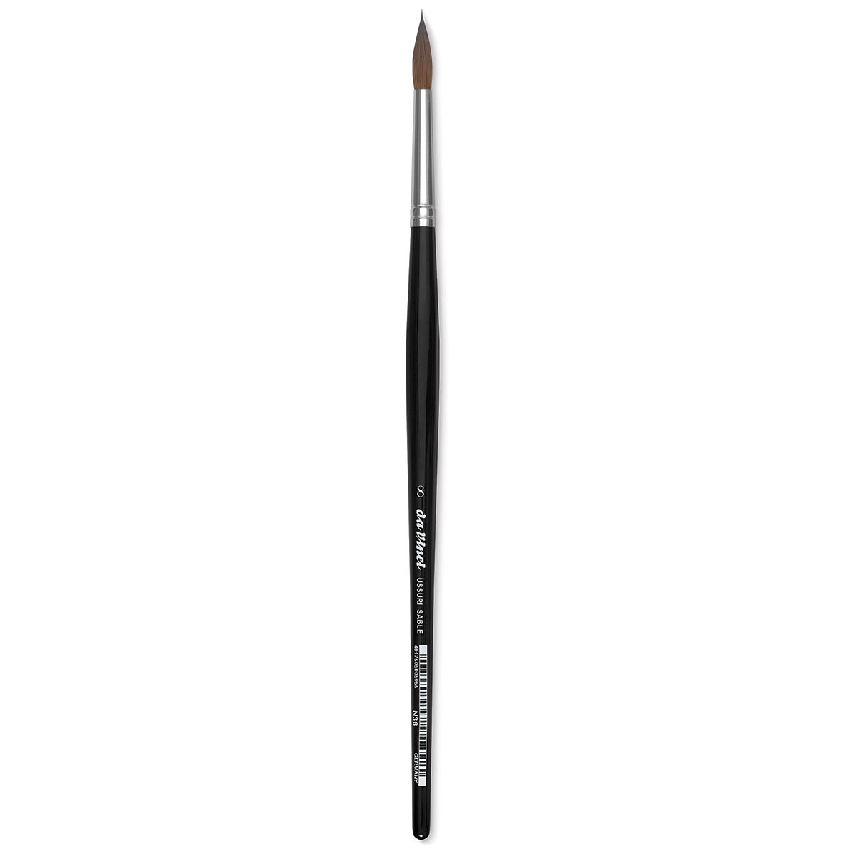Da Vinci Ussuri Red Sable Series 36 Watercolor Brush - Round, Size 8