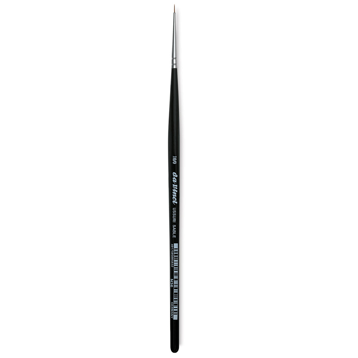 Da Vinci Ussuri Red Sable Series 36 Watercolor Brush - Round, Size 10/0