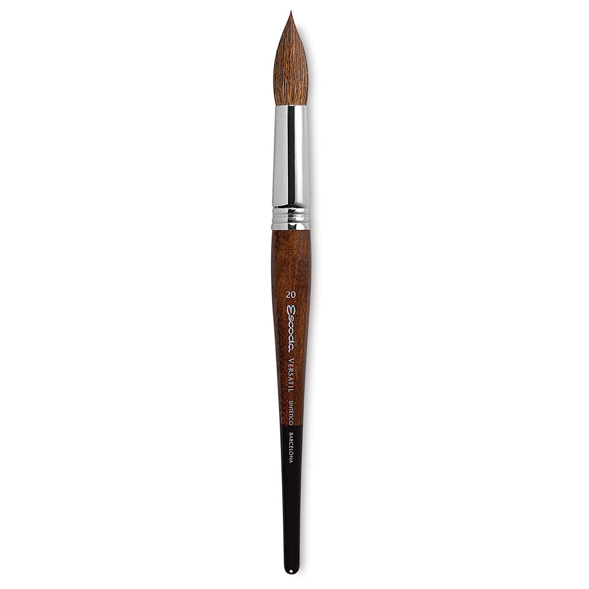 Escoda Versatil Brush - Pointed Round, Size 20, Short Handle