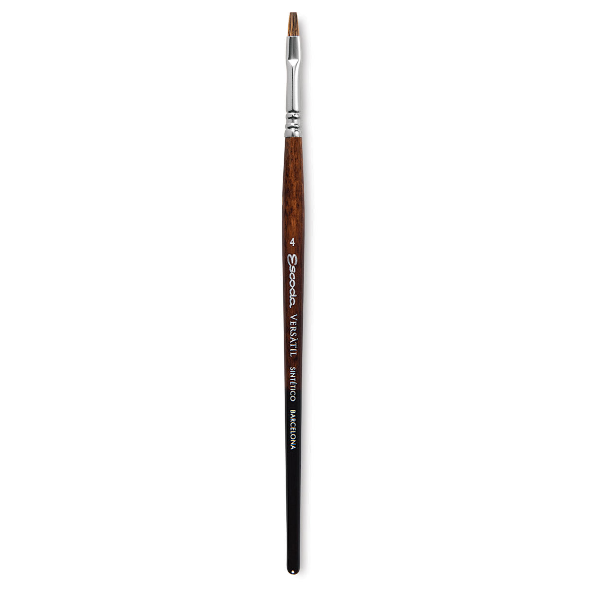 Escoda Versatil Brush - Bright, Size 4, Short Handle