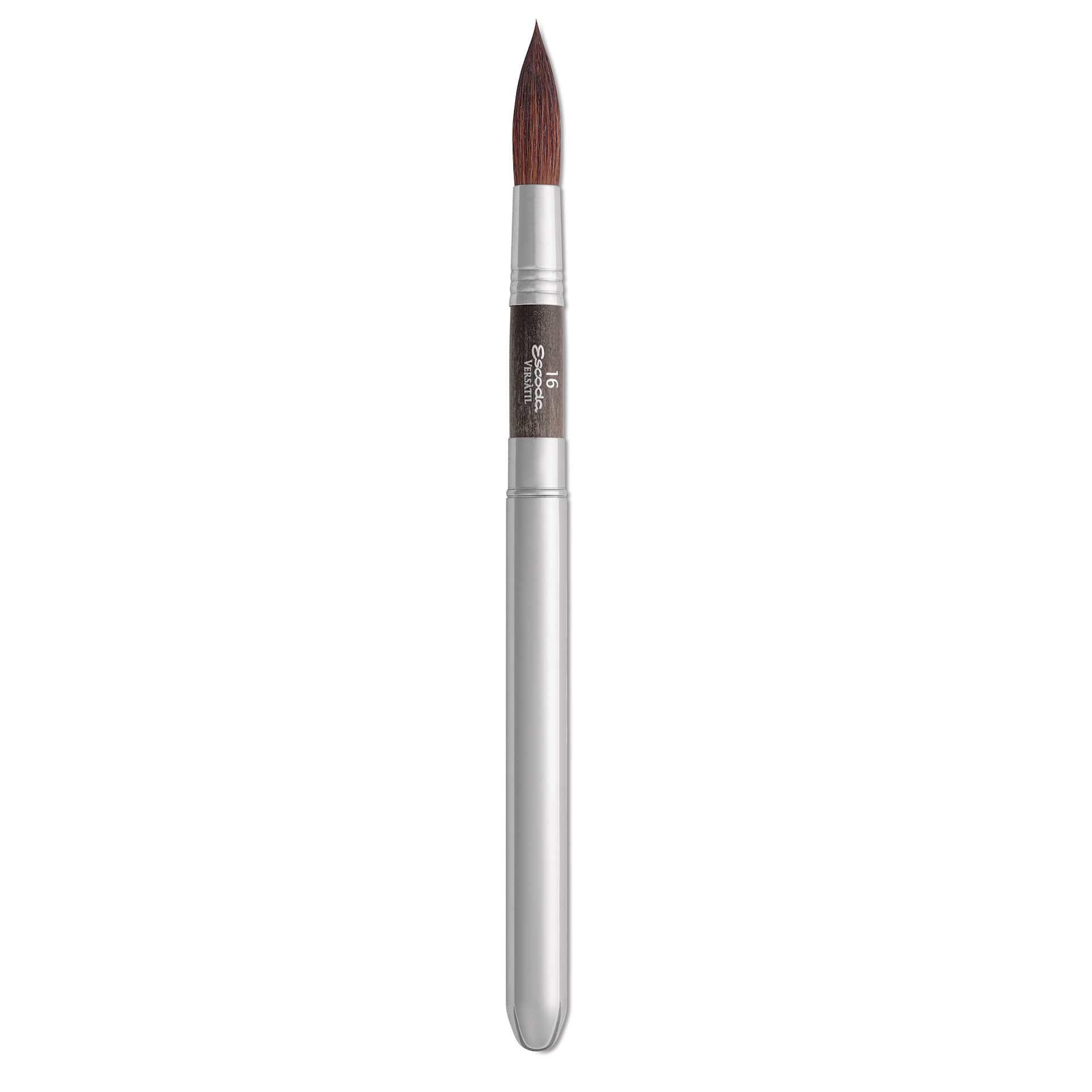 Escoda Versatil Travel Brush - Round, Short Handle, Size 16