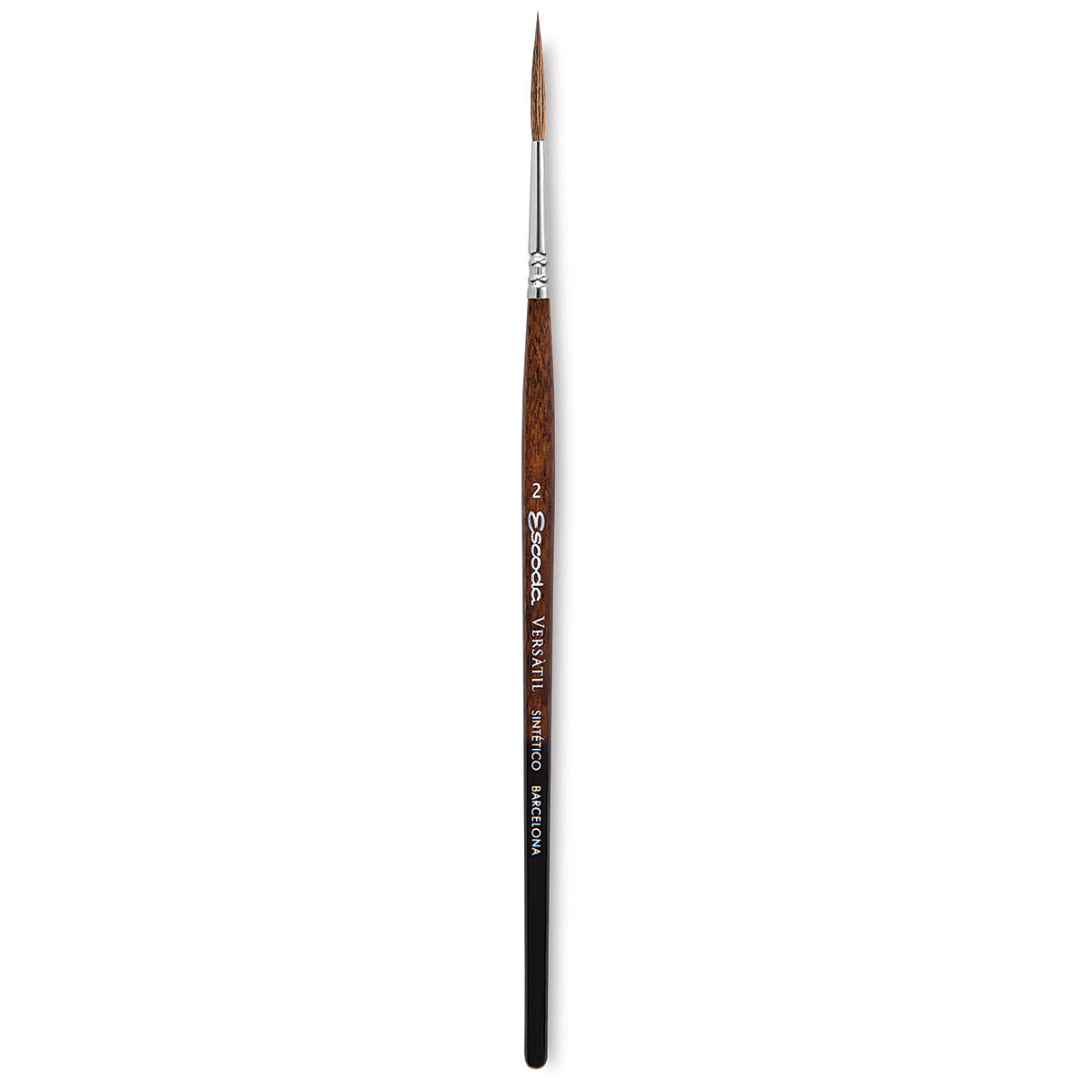 Escoda Versatil Brush - Rigger, Size 2, Short Handle