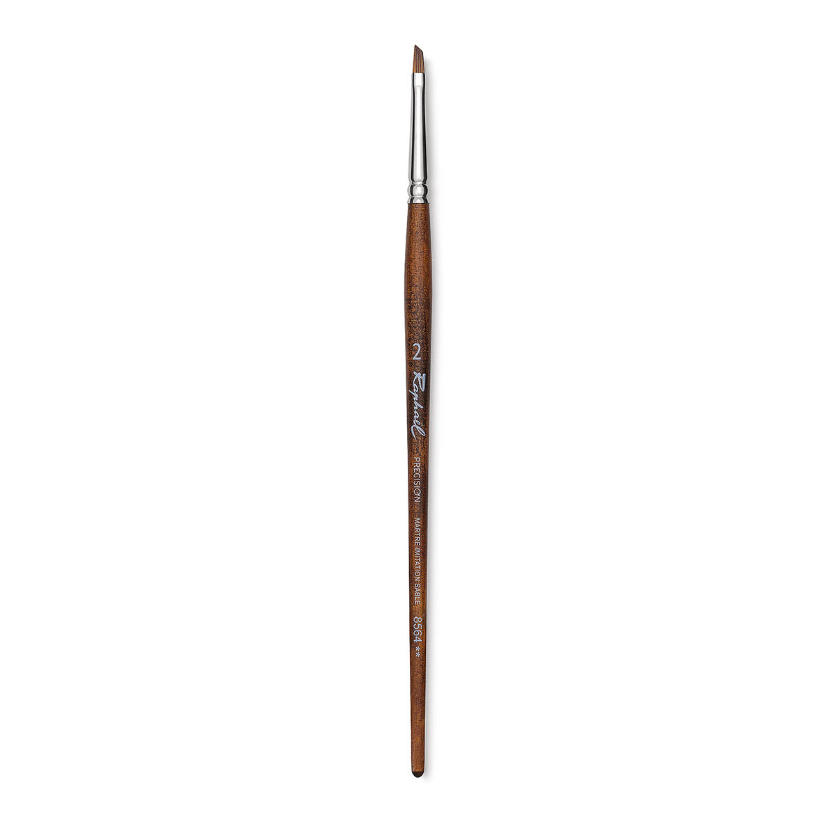 Raphaël Precision Brush - Angular, Size 2, Short Handle