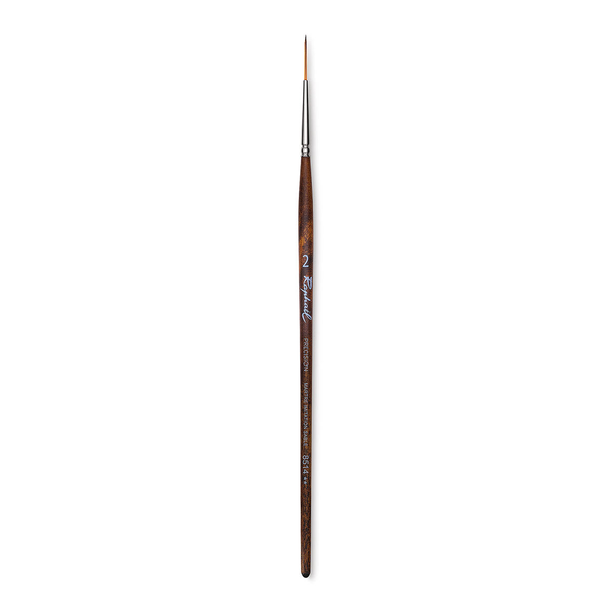 Raphaël Precision Brush - Liner, Size 2, Short Handle