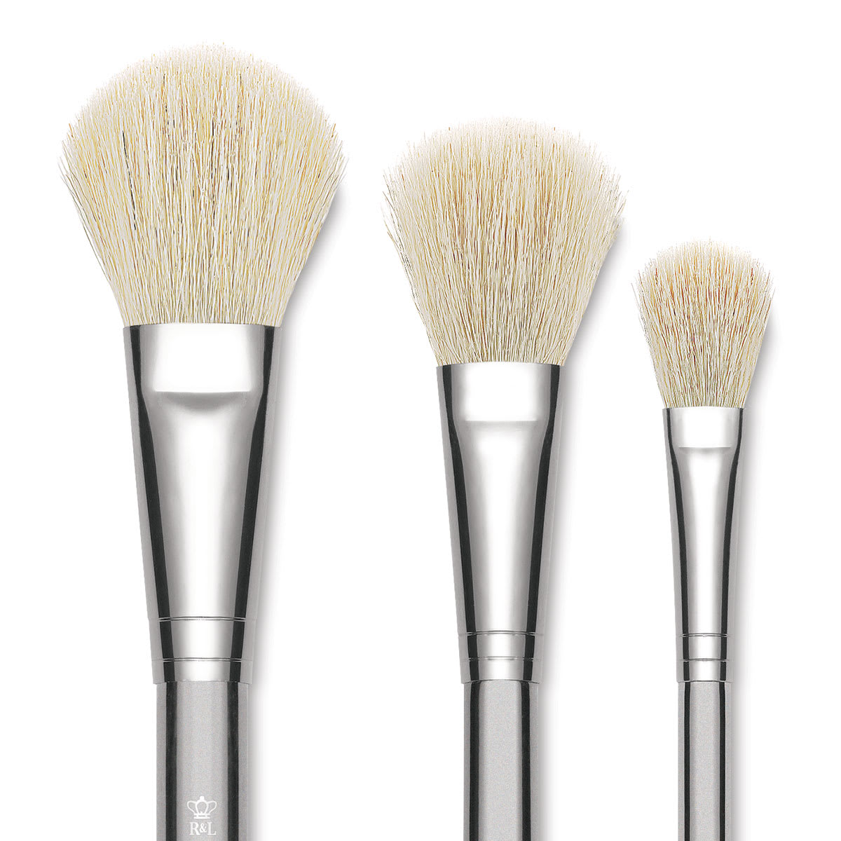 Royal & Langnickel Zen Natural Goat Hair Brushes - White Goat (close-up) Royal & Langnickel Zen Natural Goat Hair Brushes - White Goat (close-up)