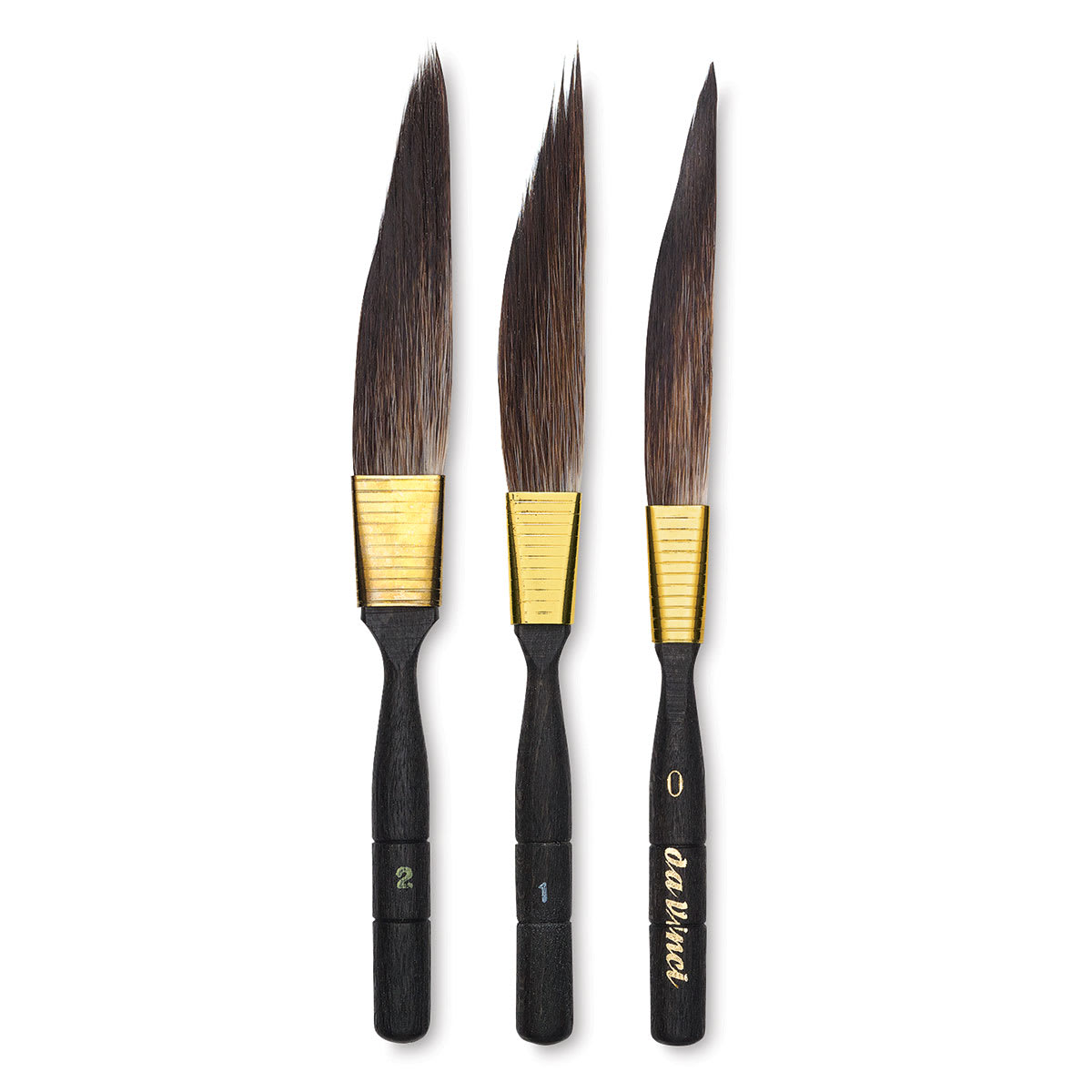 Da Vinci Casaneo Synthetic Squirrel Watercolor Brushes - Sword Stripers Da Vinci Casaneo Synthetic Squirrel Watercolor Brushes - Sword Stripers