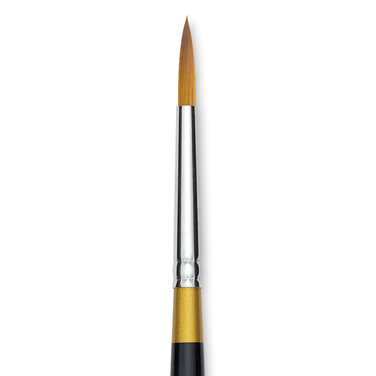 Kingart Original Gold Brush - Round, Size 6, Short Handle (close-up)