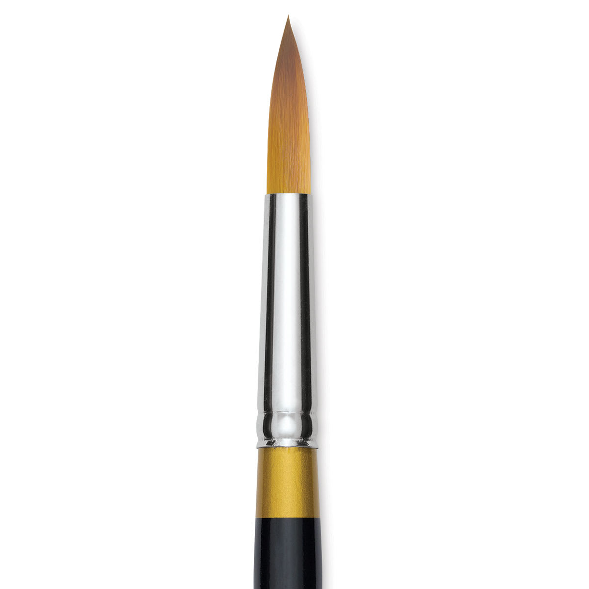 Kingart Original Gold Brush - Round, Size 14, Short Handle (close-up)