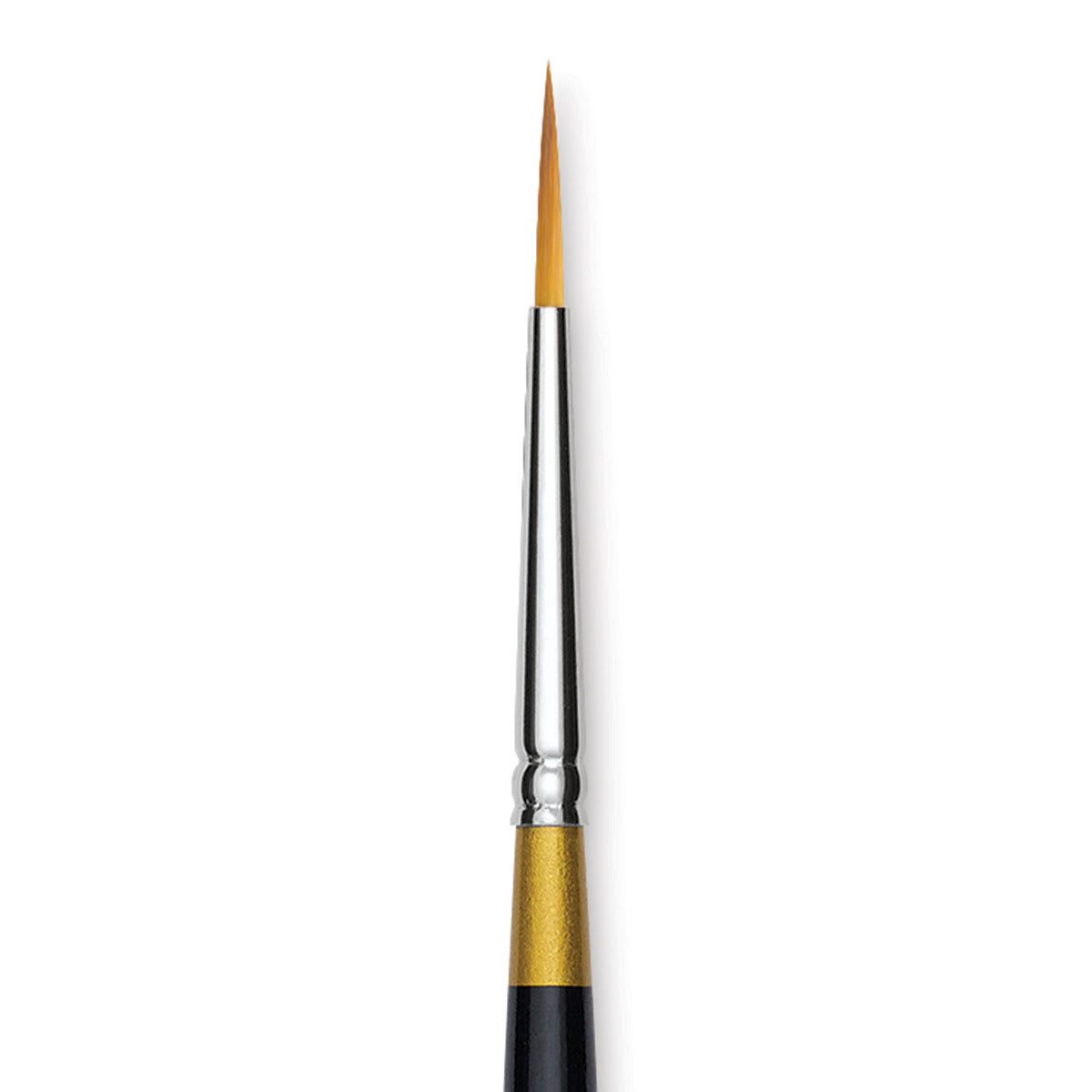 Kingart Original Gold Brush - Ultra Round, Size 2, Short Handle (close-up)
