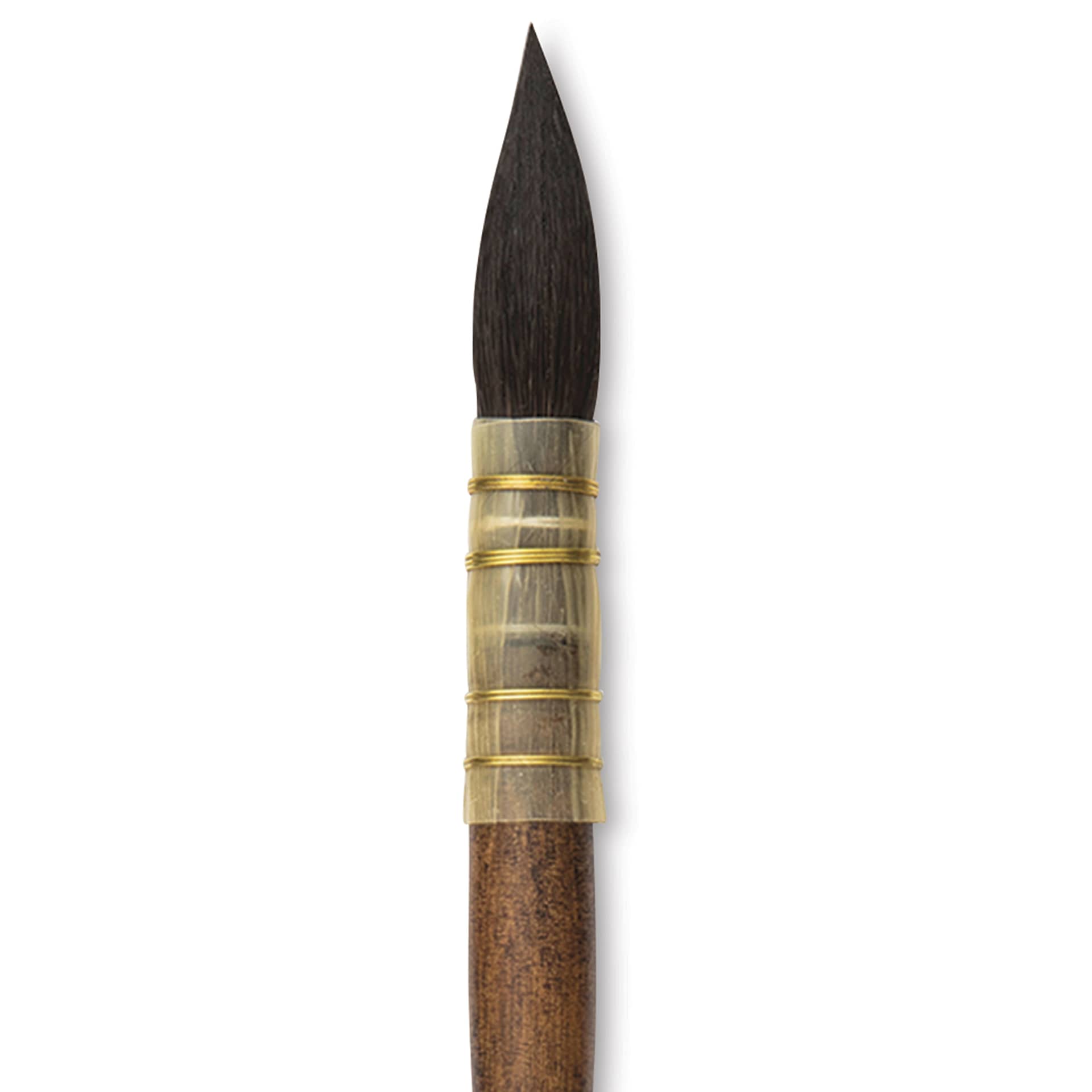 Isabey Vintage Siberian Blue Squirrel Brush - Quill Mop, Size 4