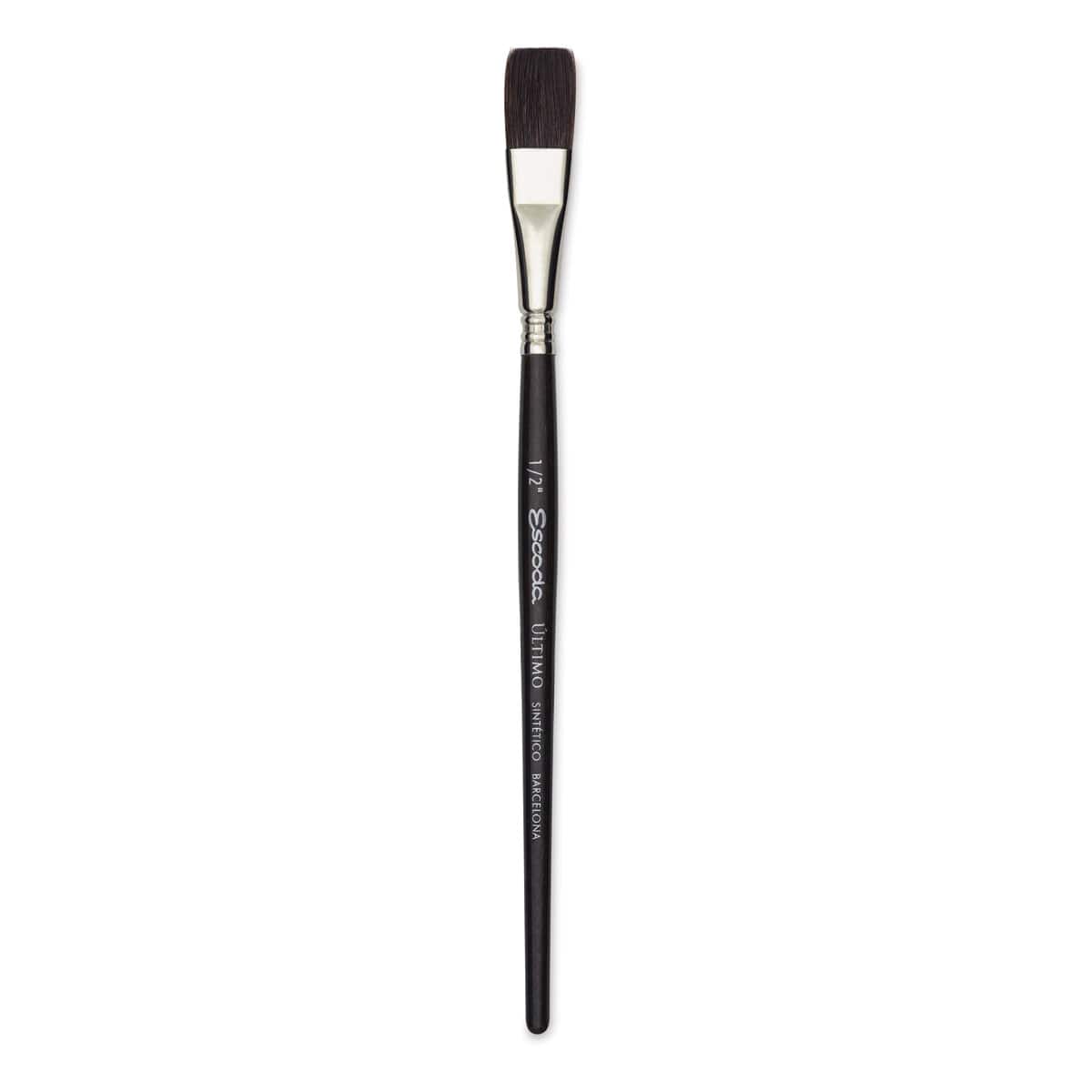 Escoda Último Synthetic Squirrel Brush - Flat Wash, Size 1/2"