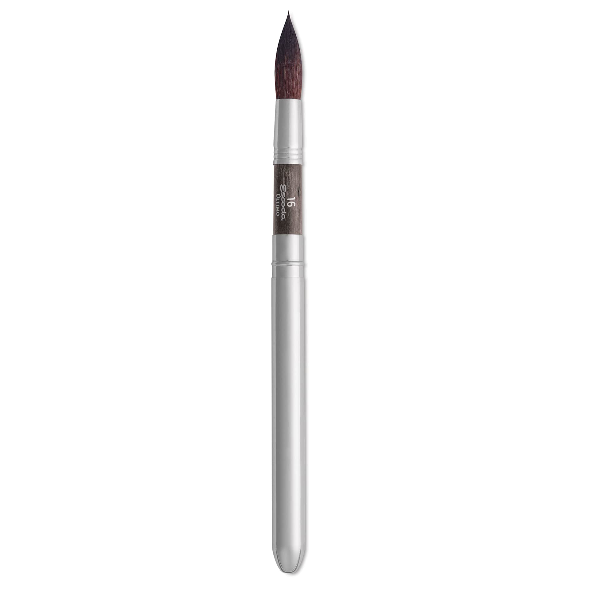 Escoda Último Synthetic Squirrel Brush - Travel Round, Size 16