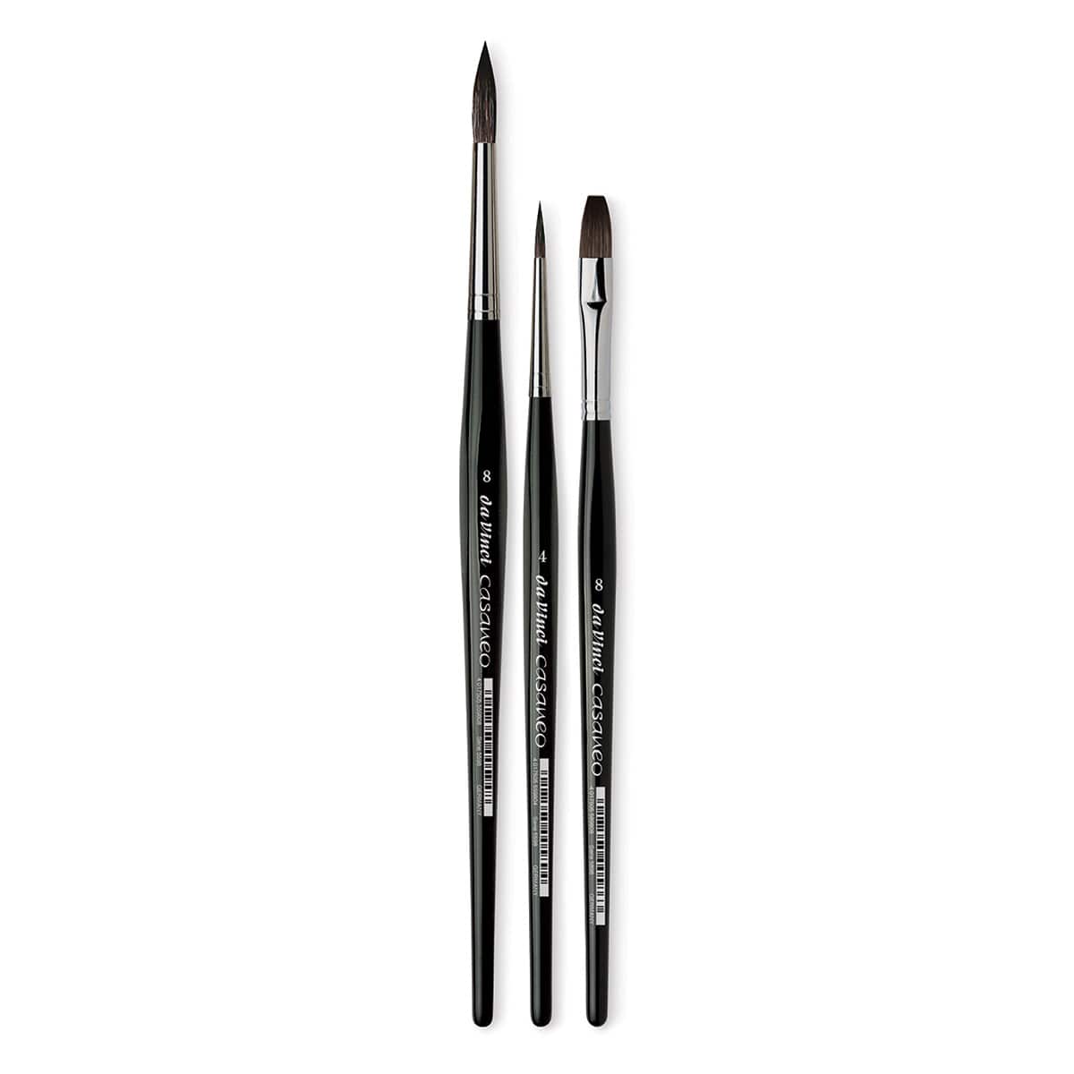Da Vinci Casaneo Synthetic Squirrel Watercolor Brushes and Sets