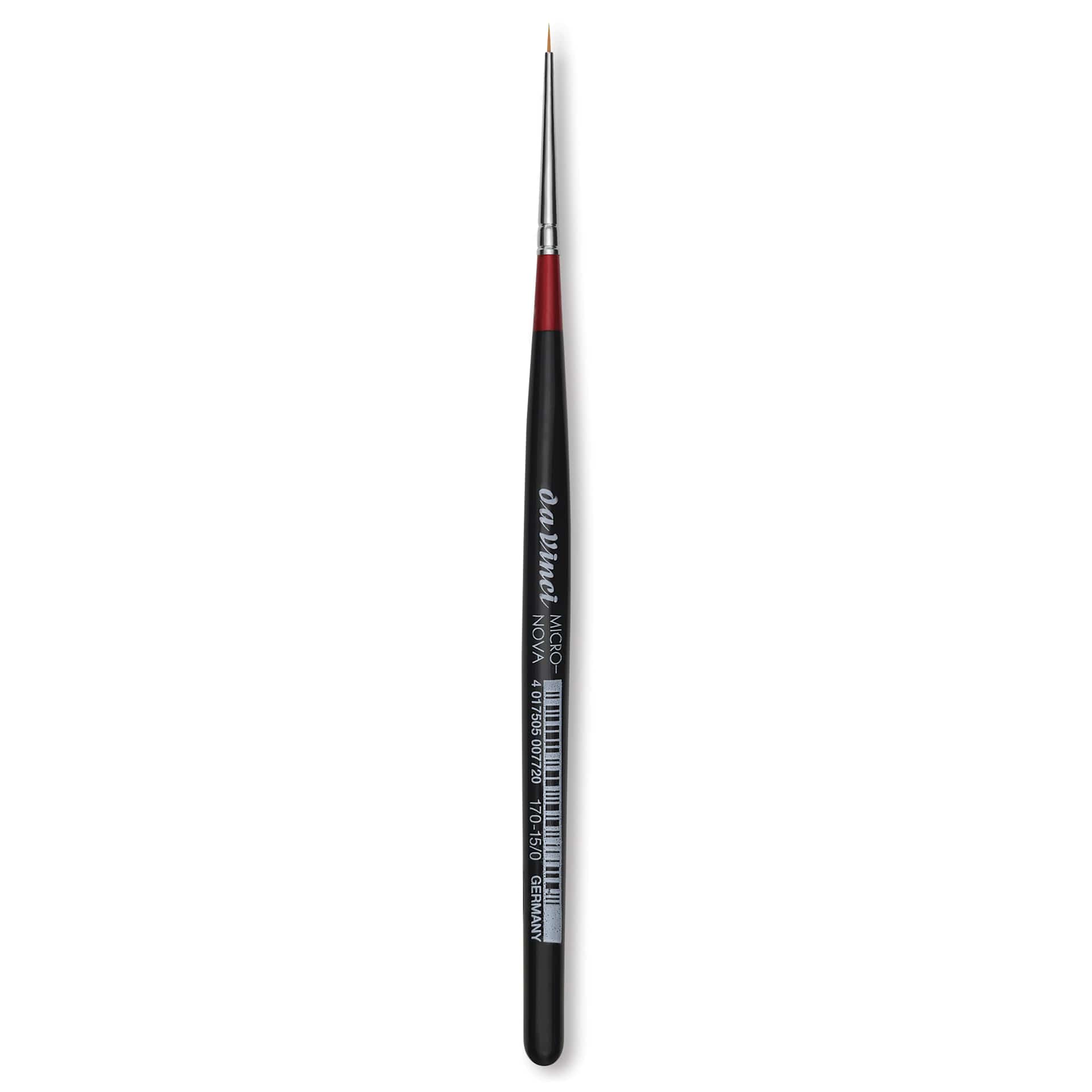 Da Vinci Micro Nova Synthetic Brush - Round, Short Handle, Size 15/0