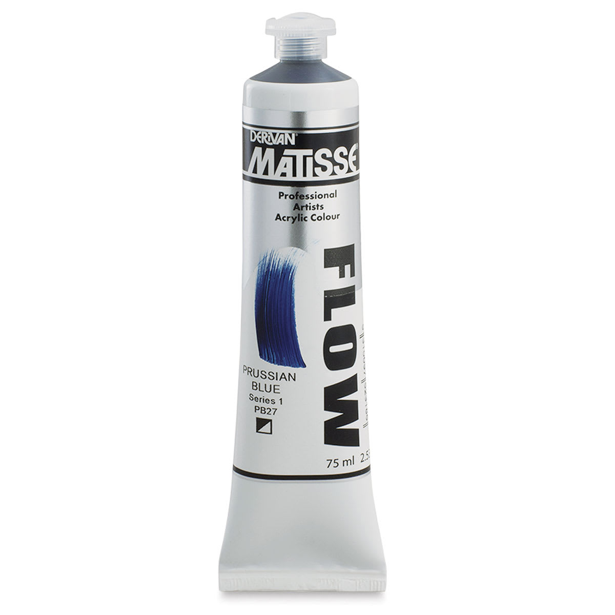 Matisse Flow Acrylic Paint - Prussian Blue, 75 ml