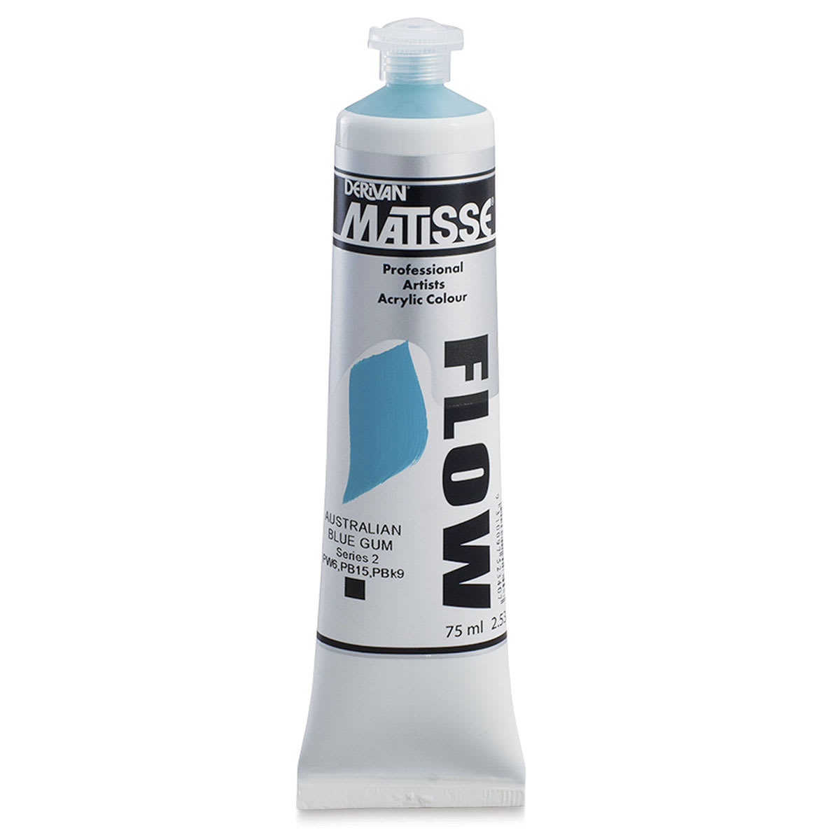 Matisse Flow Acrylic Paint - Australian Blue Gum, 75 ml