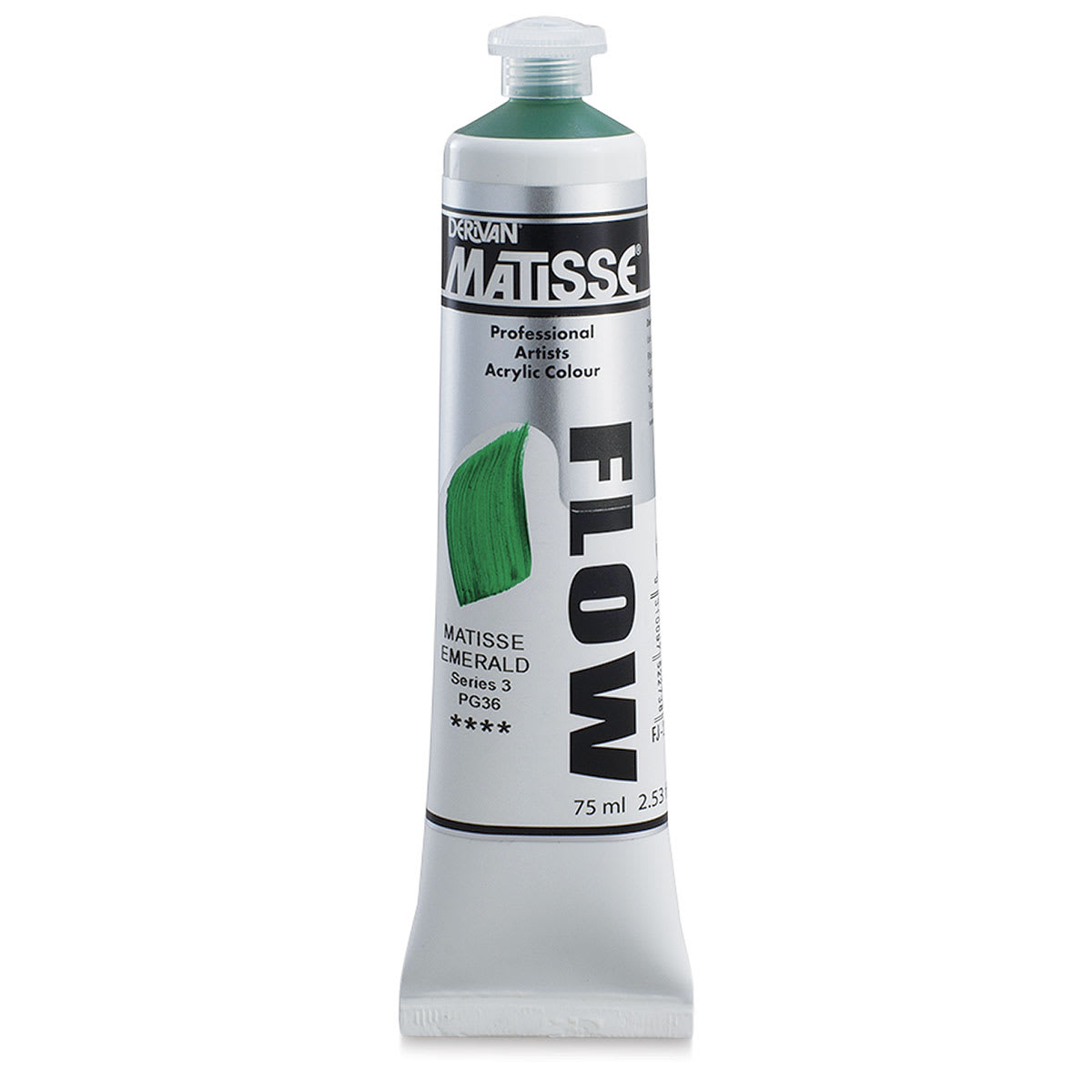 Matisse Flow Acrylic Paint - Matisse Emerald, 75 ml
