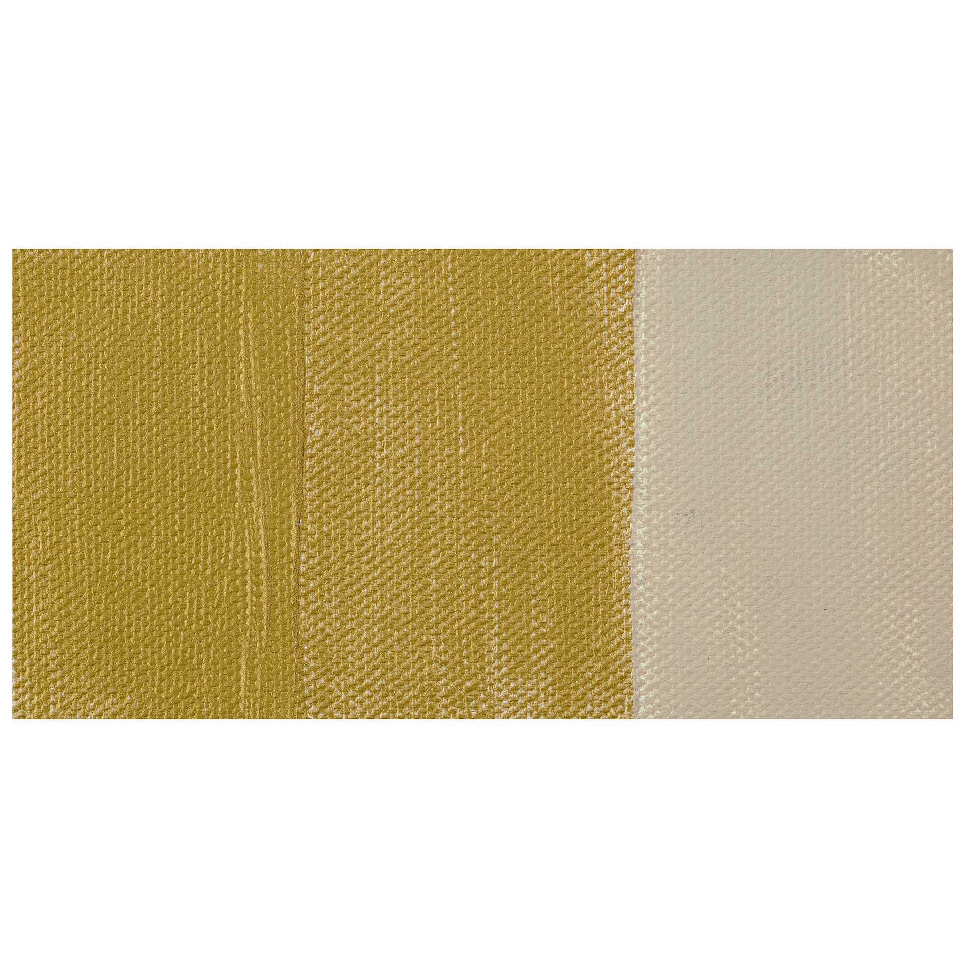 Matisse Flow Acrylic Paint - Metallic Gold swatch