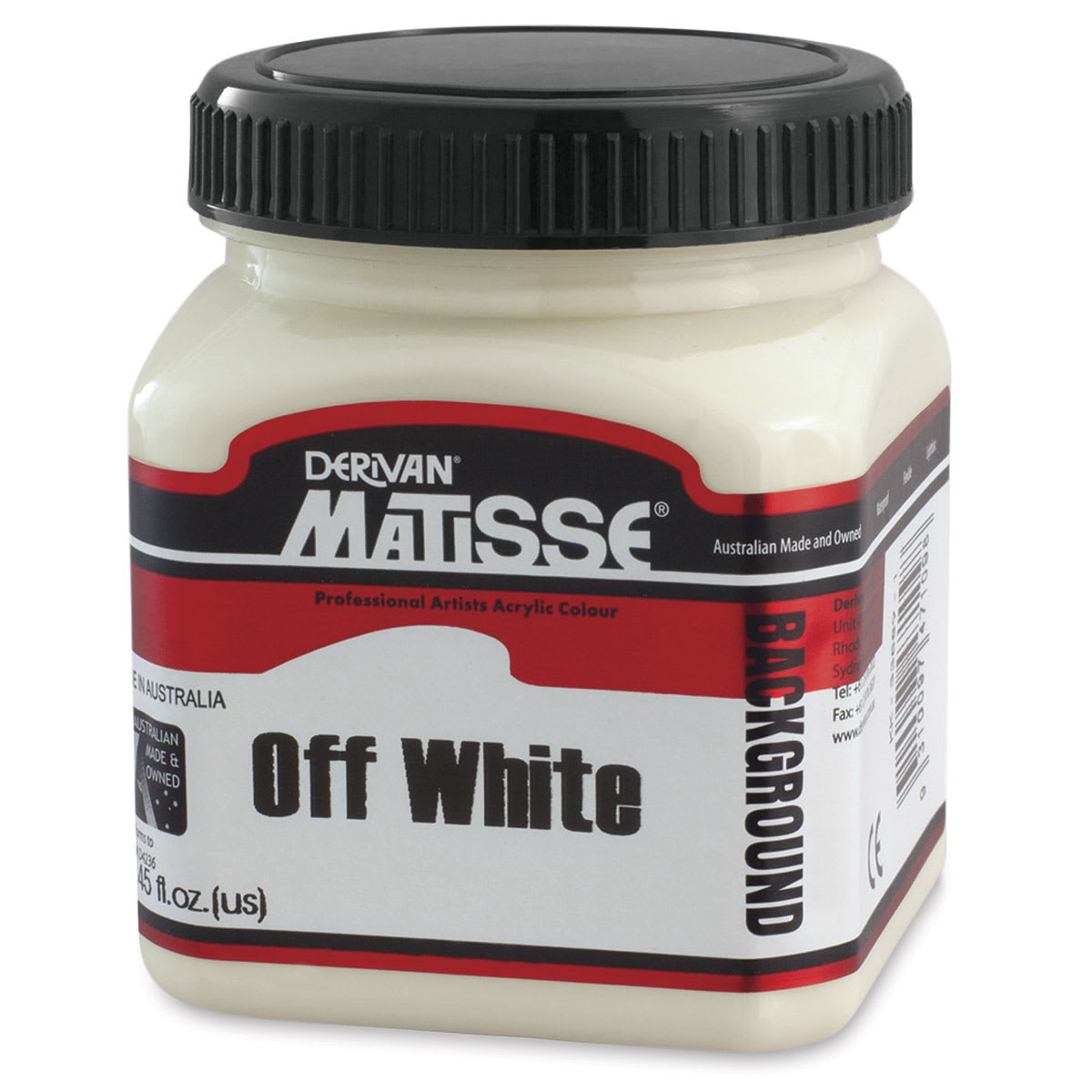 Matisse Background Colors Acrylic Paint - Off White, 250 ml