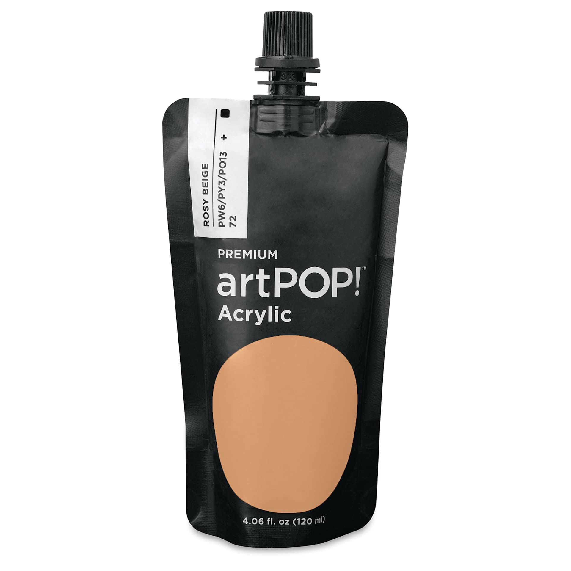 artPOP! Heavy Body Acrylic Paint - Rosy Beige, 120 ml Pouch