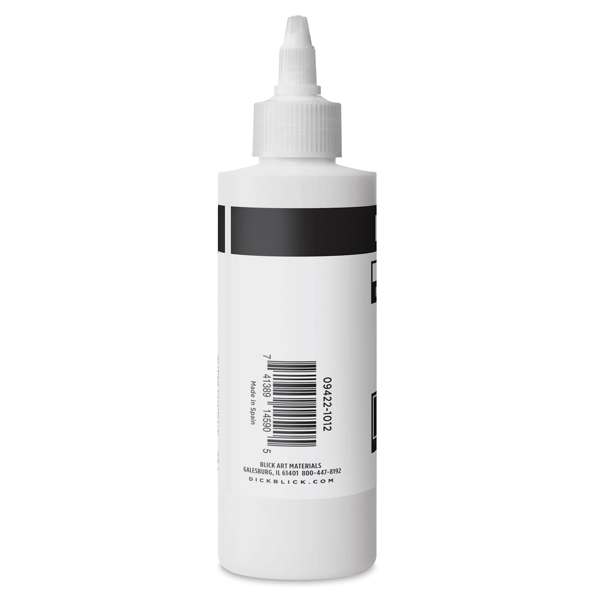 Blick Artists’ Fluid Acrylic - Titanium White, 200 ml side