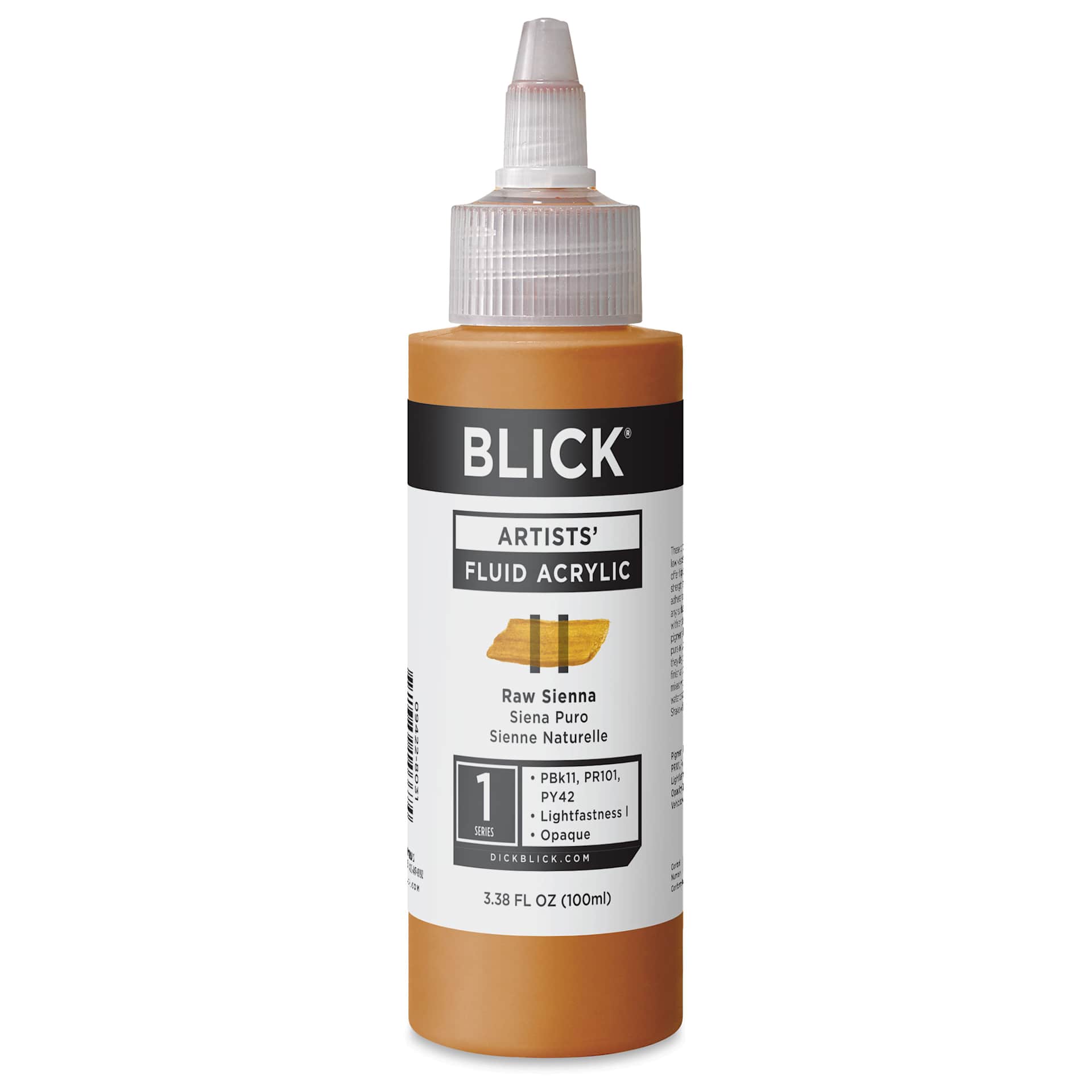 Blick Artists’ Fluid Acrylic - Raw Sienna, 100 ml