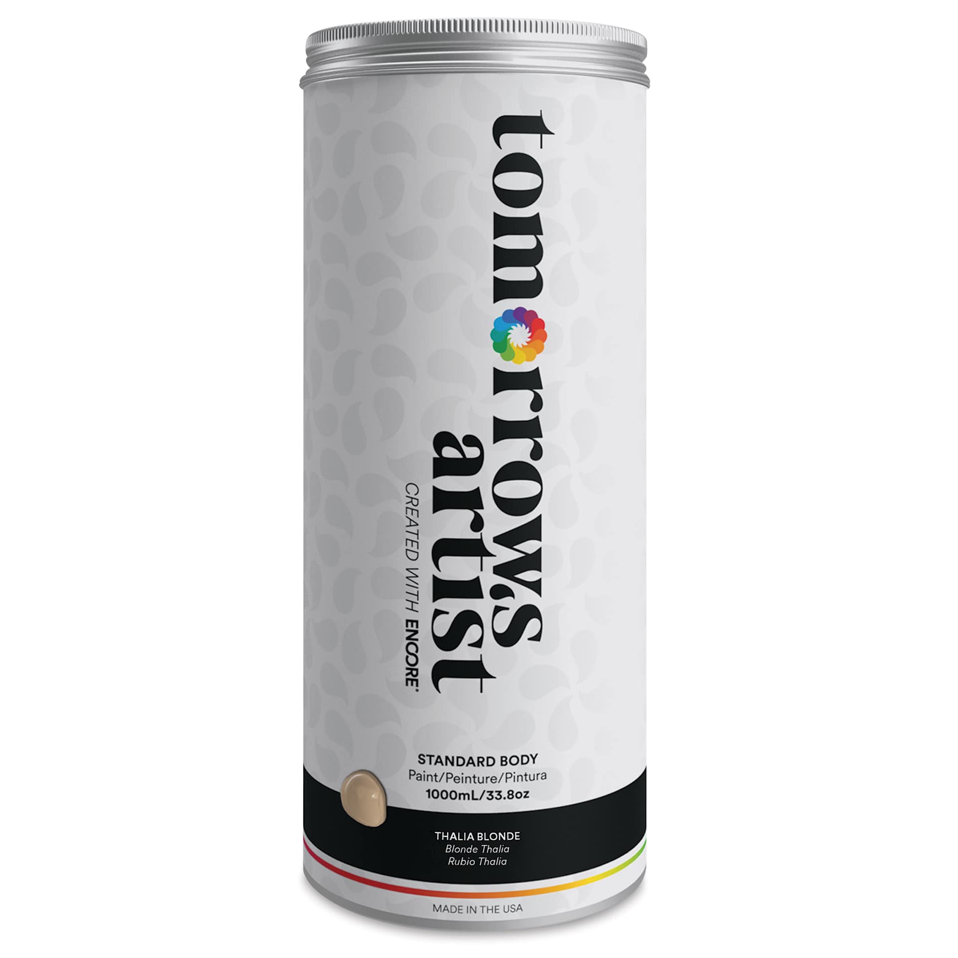 Tomorrow's Artist Eco-Friendly Standard Body Acrylic Paint - Thalia Blonde, 1L