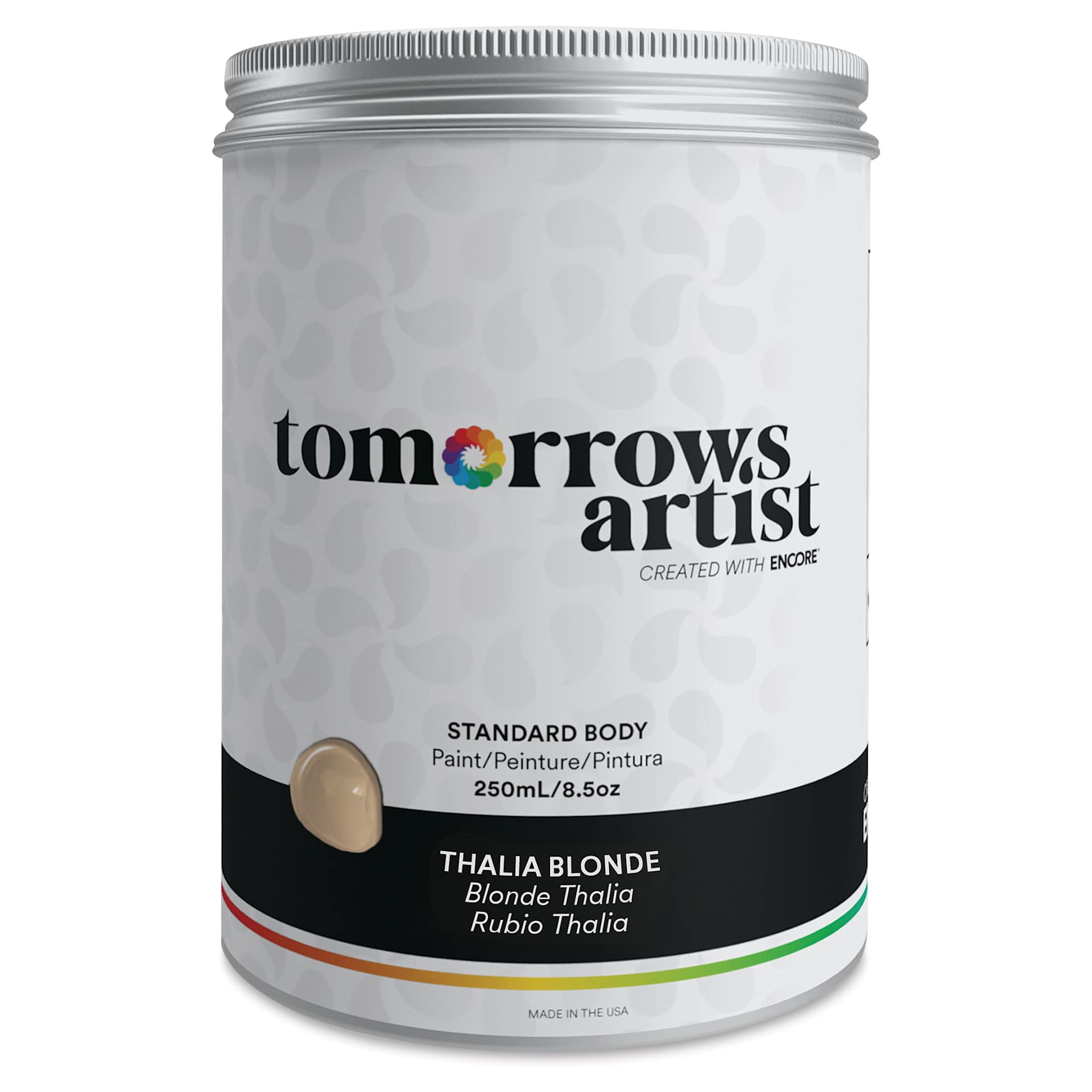 Tomorrow's Artist Eco-Friendly Standard Body Acrylic Paint - Thalia Blonde, 250 ml