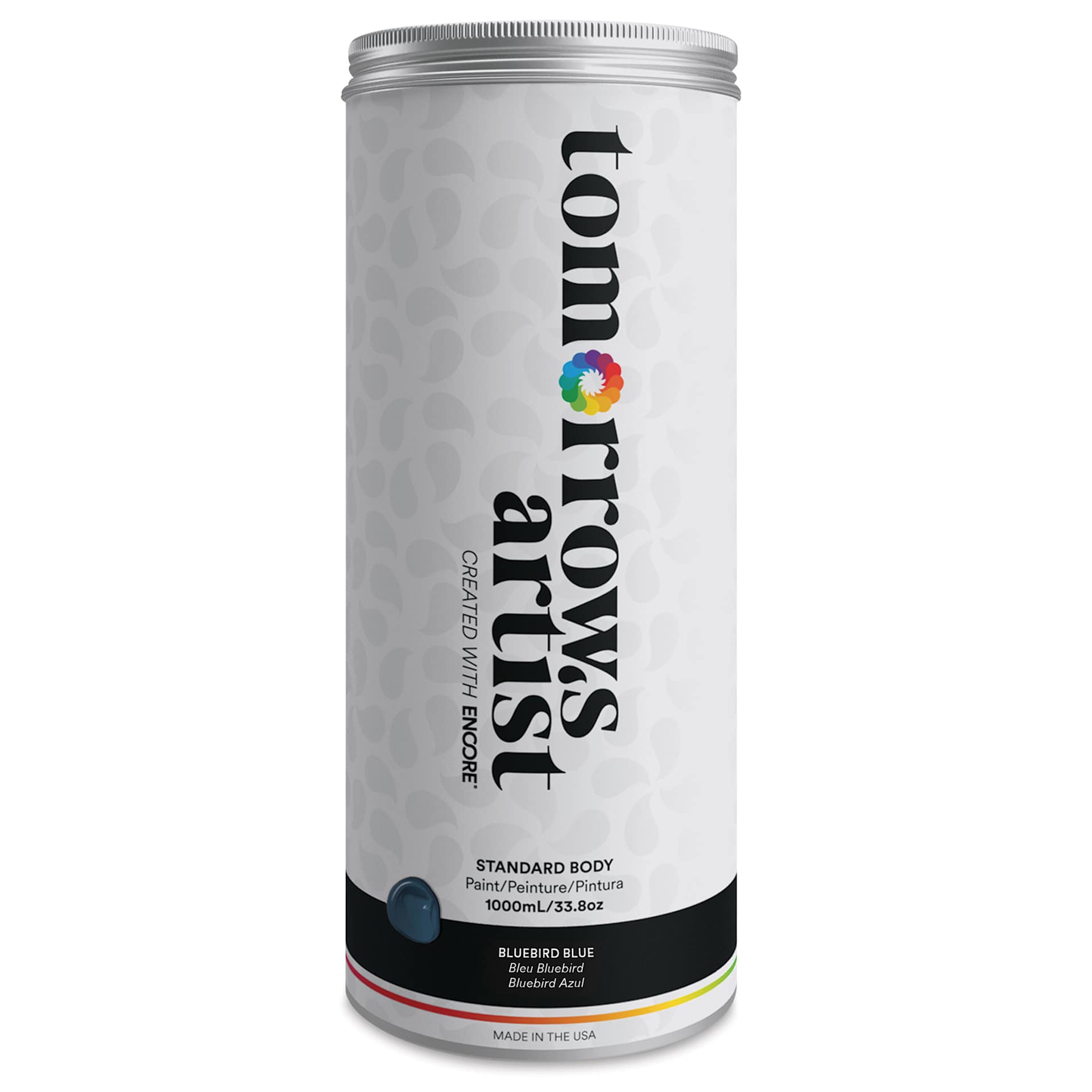 Tomorrow's Artist Eco-Friendly Standard Body Acrylic Paint - Bluebird Blue, 1L