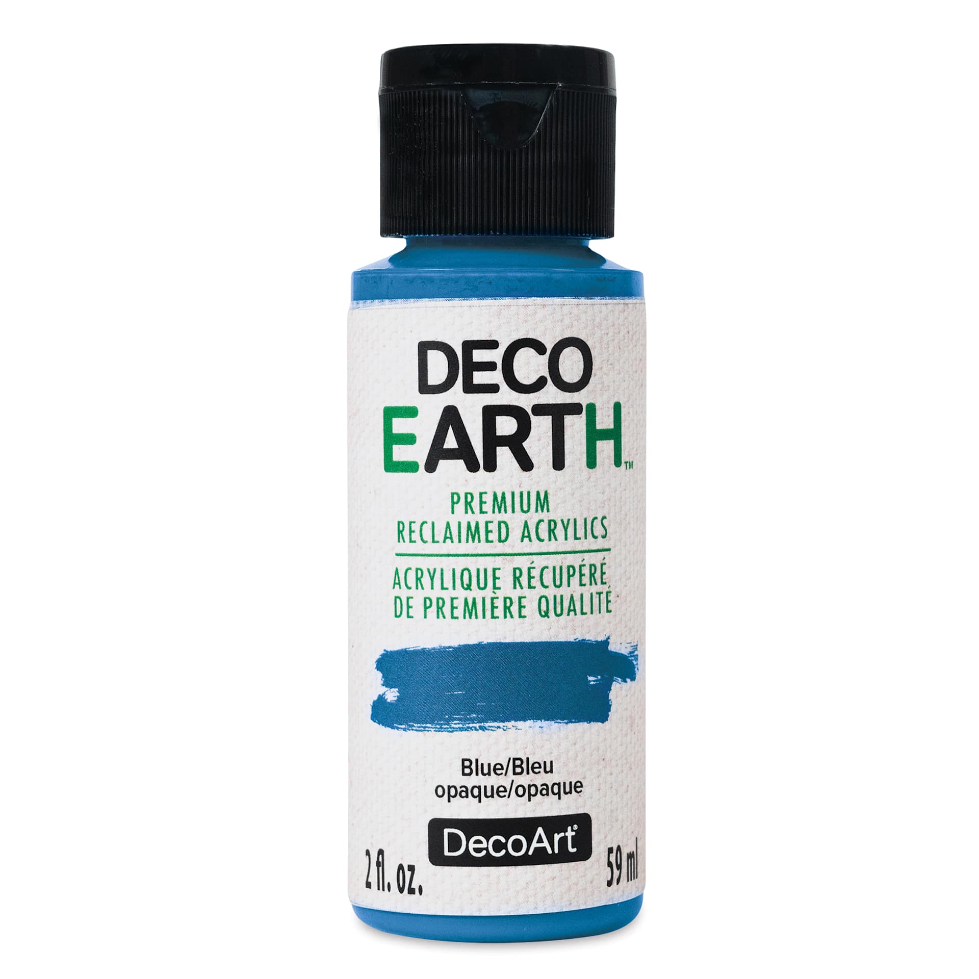 DecoArt DecoEarth Premium Reclaimed Acrylic Paint - Blue, 2 oz