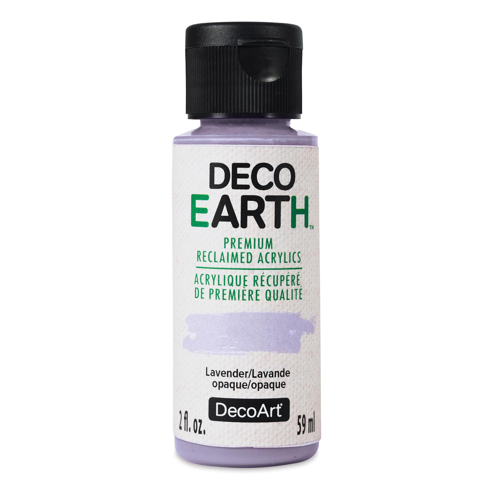 DecoArt DecoEarth Premium Reclaimed Acrylic Paint - Lavender, 2 oz