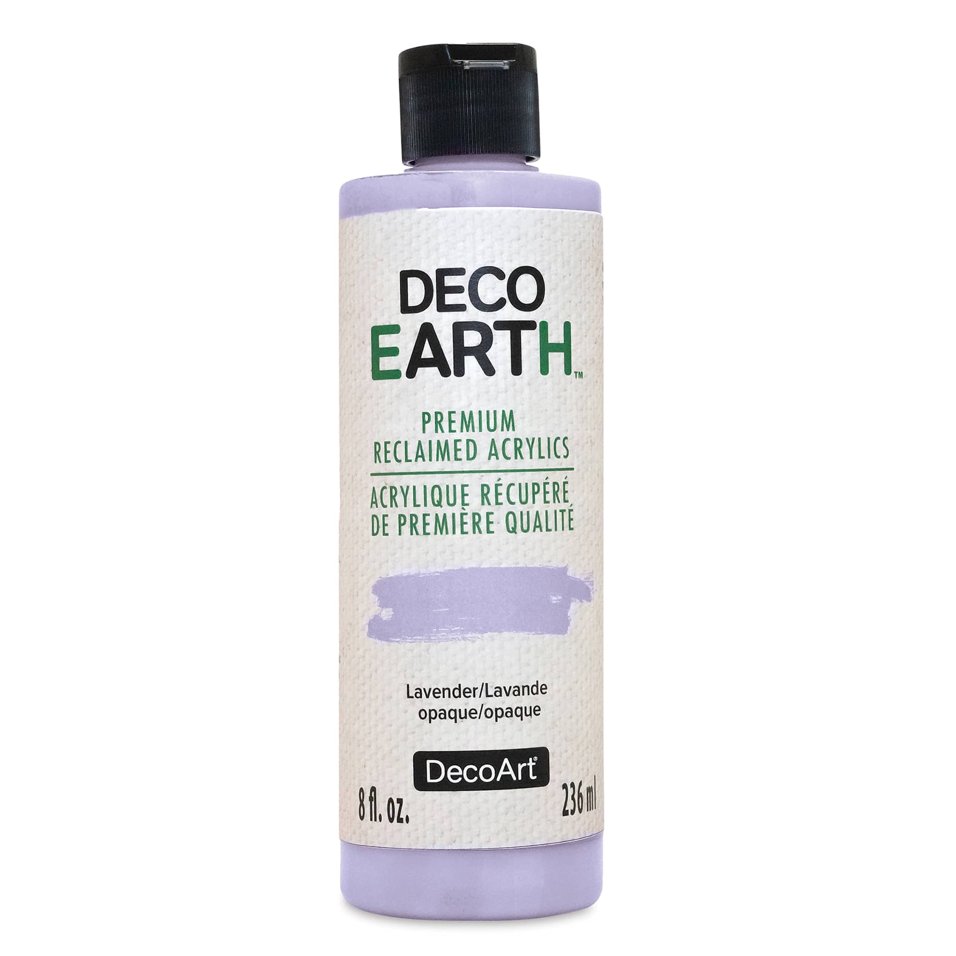 DecoArt DecoEarth Premium Reclaimed Acrylic Paint - Lavender, 8 oz