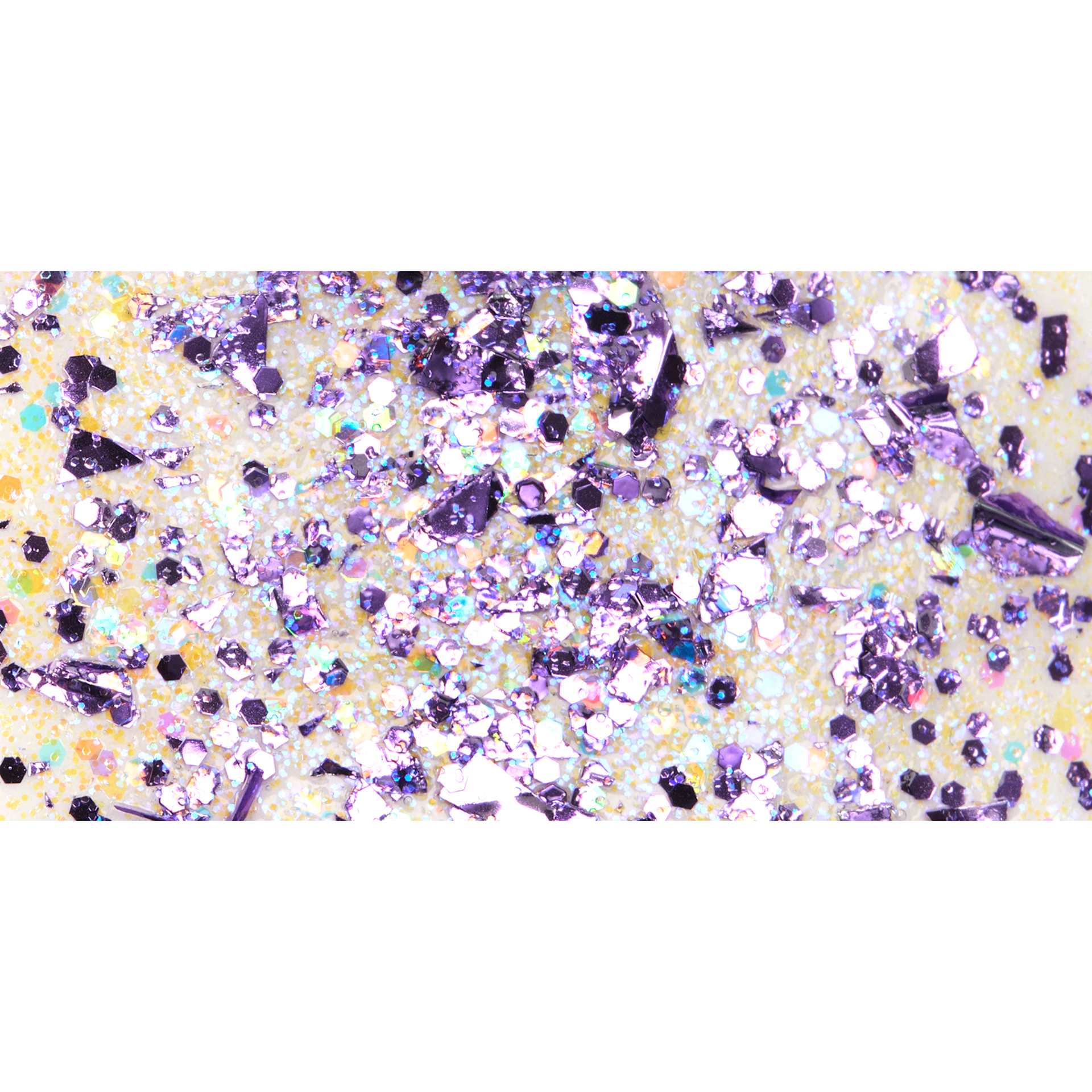 FolkArt Glitterific Acrylic Paint - Purple - Swatch