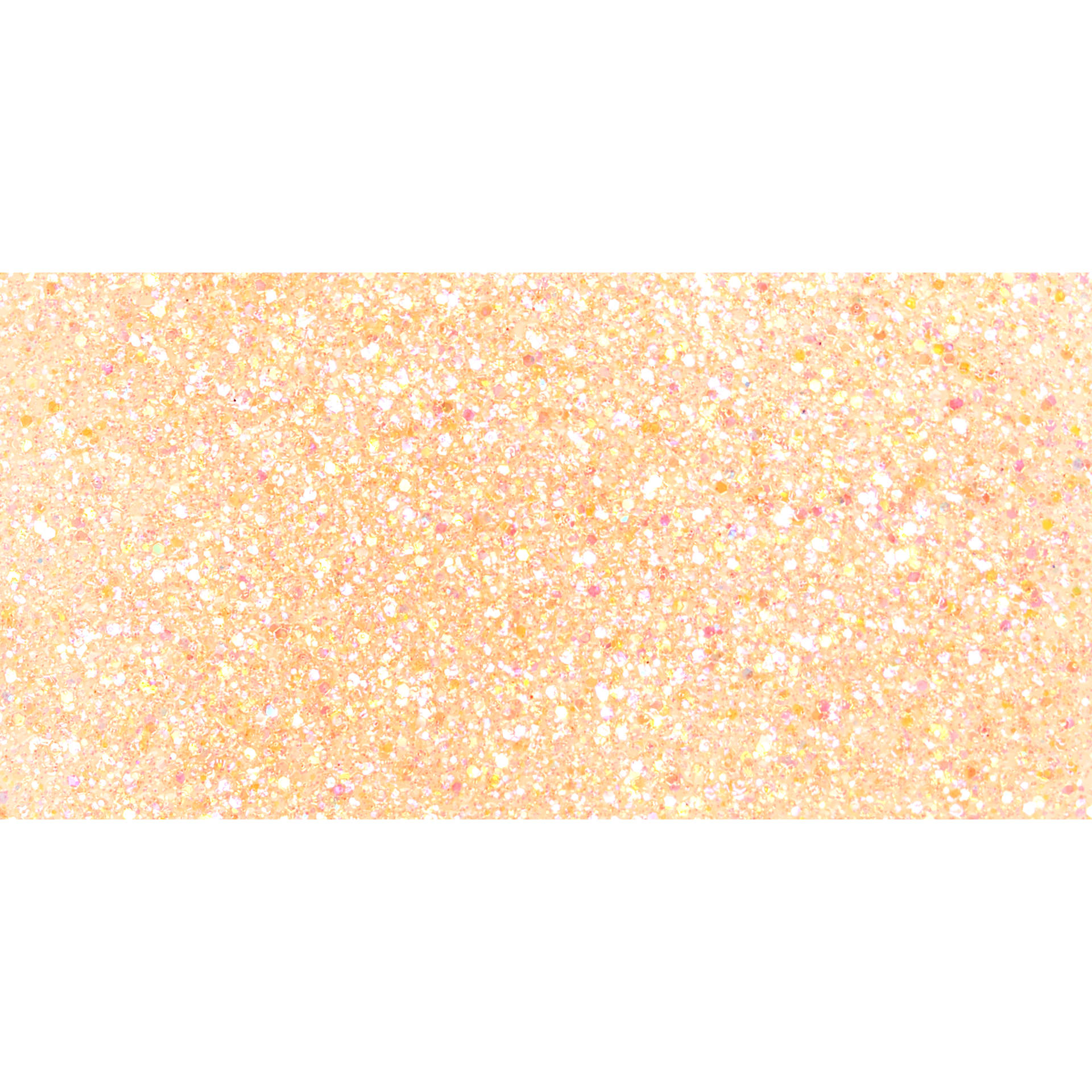 FolkArt Glitterific Fine Acrylic Paint - Tangerine - Swatch
