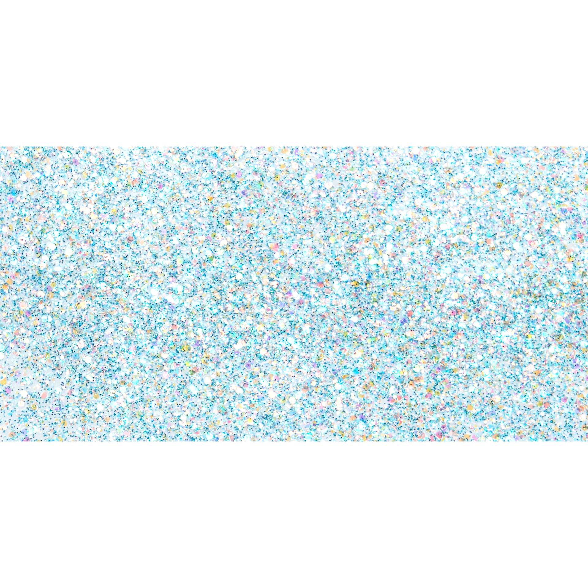 FolkArt Glitterific Fine Acrylic Paint - Aqua - Swatch