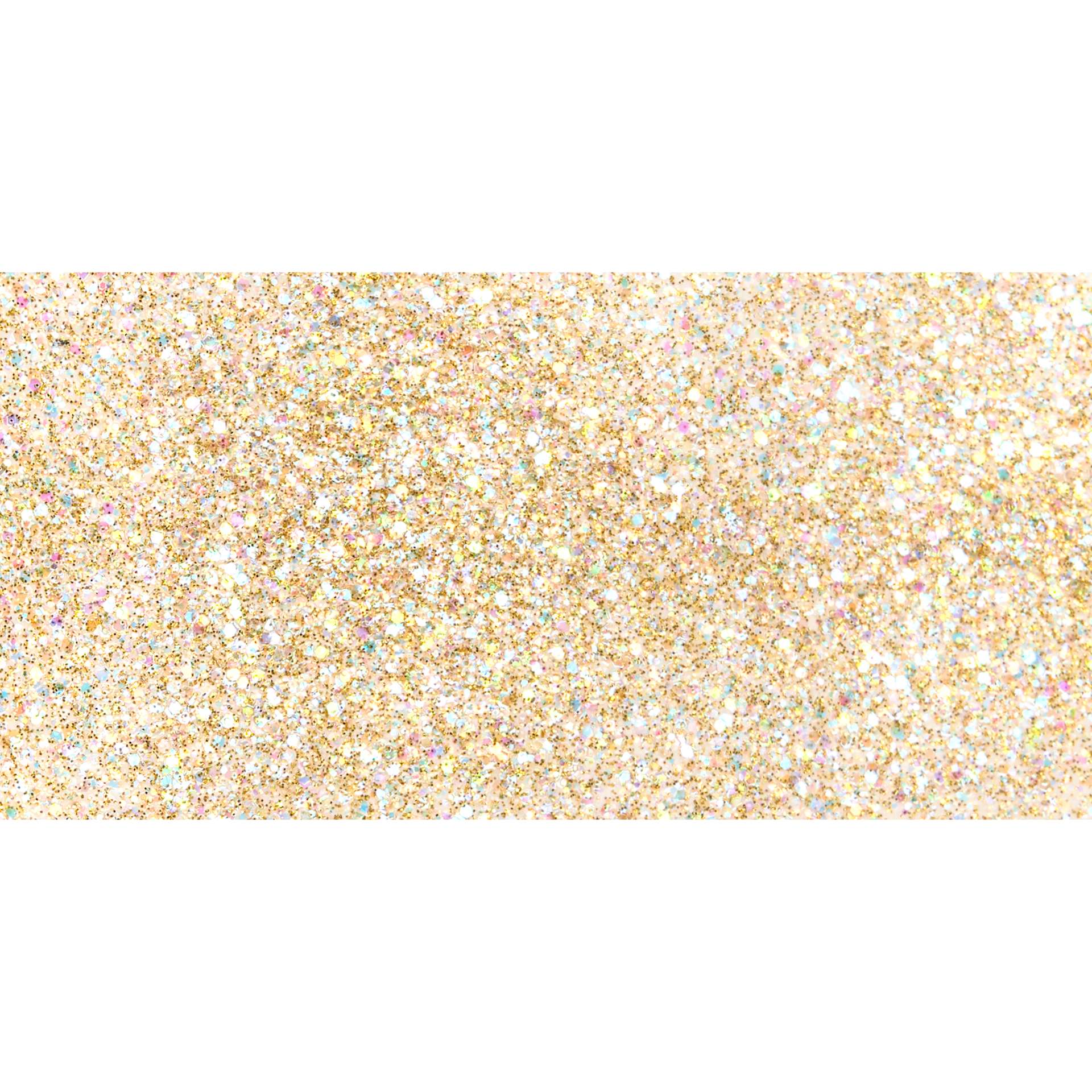 FolkArt Glitterific Fine Acrylic Paint - Gold - Swatch