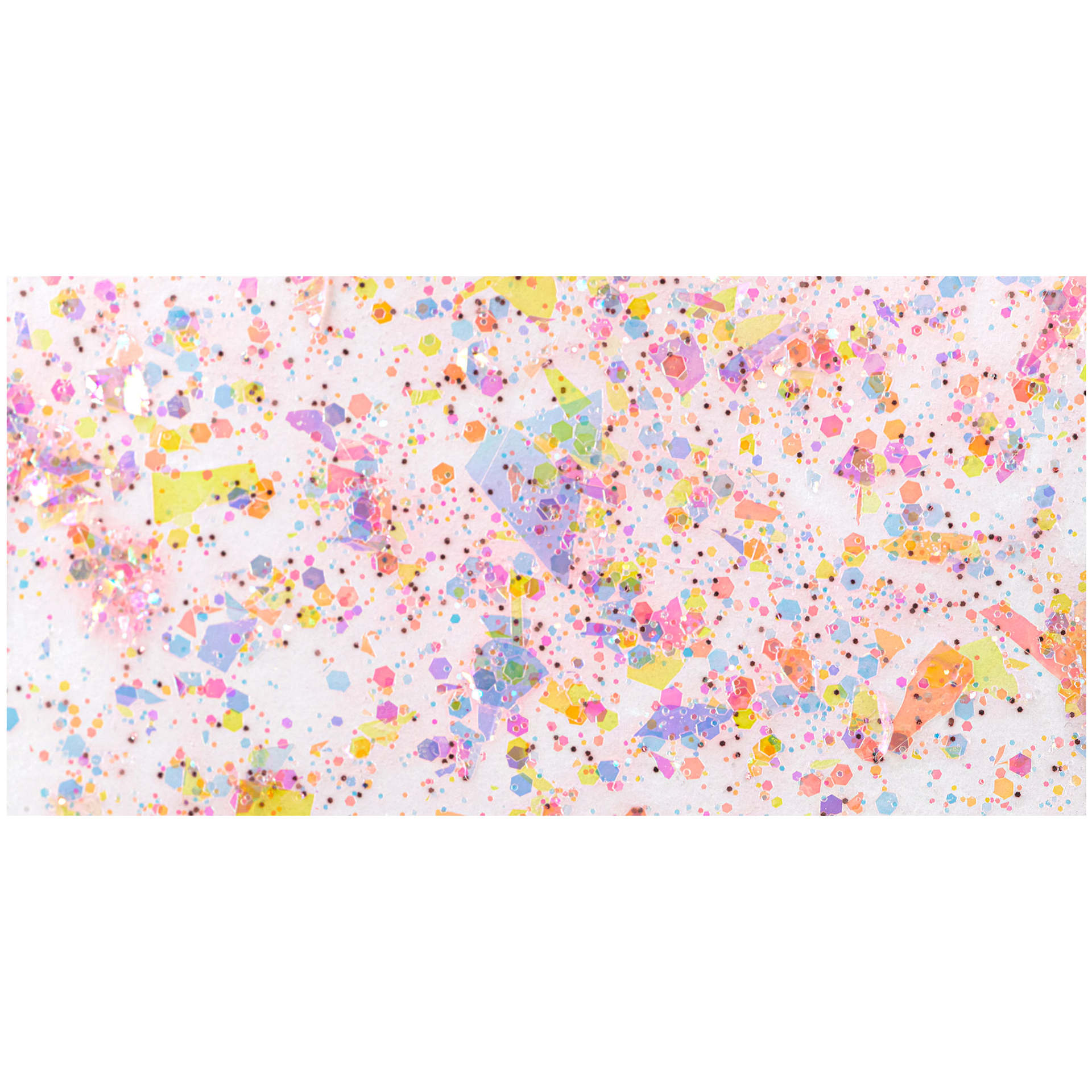 FolkArt Glitterific Pastel Paint - Pastel Pink, 2 oz, swatch