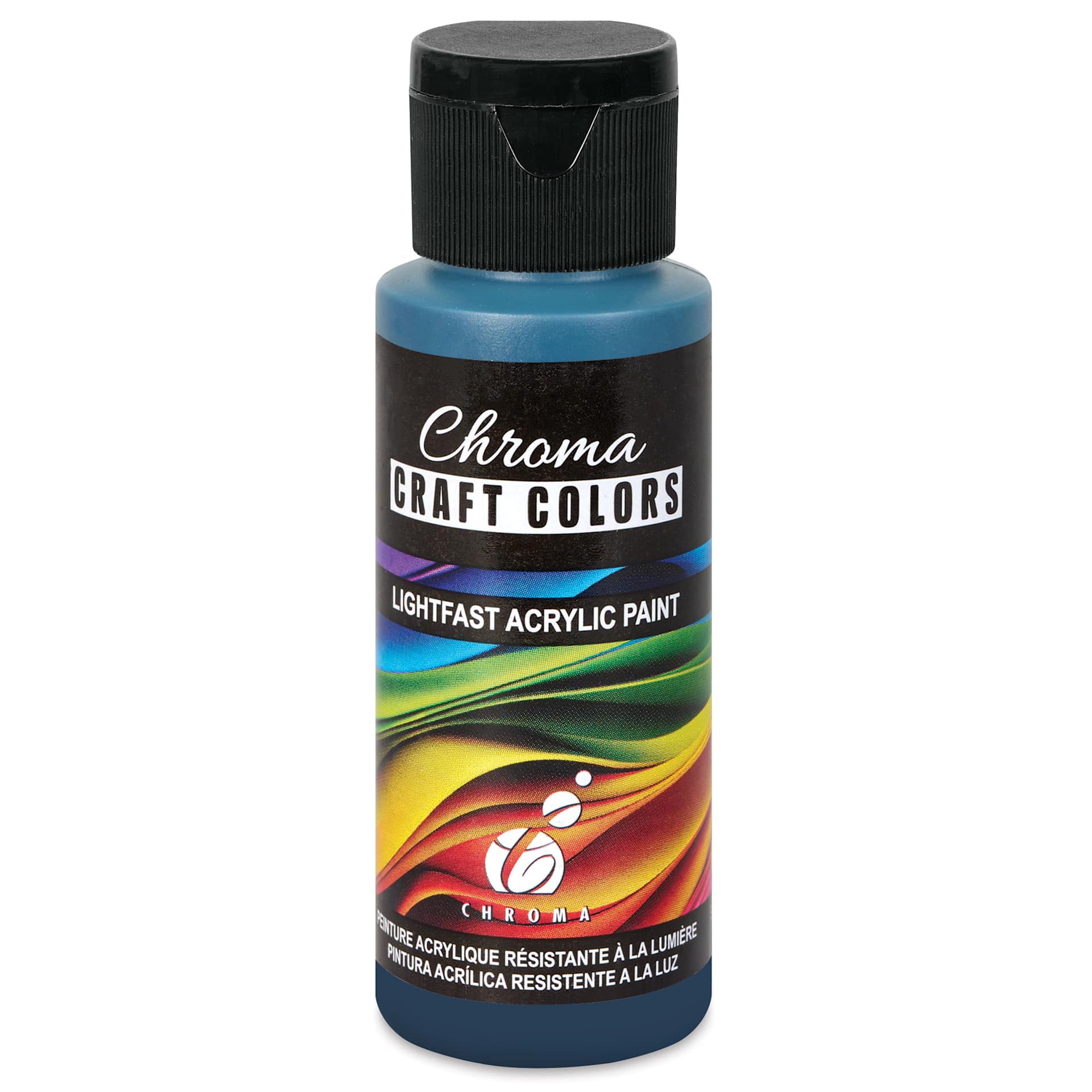 Chroma Craft Colors Acrylic Paint - Outer Space, 2 oz