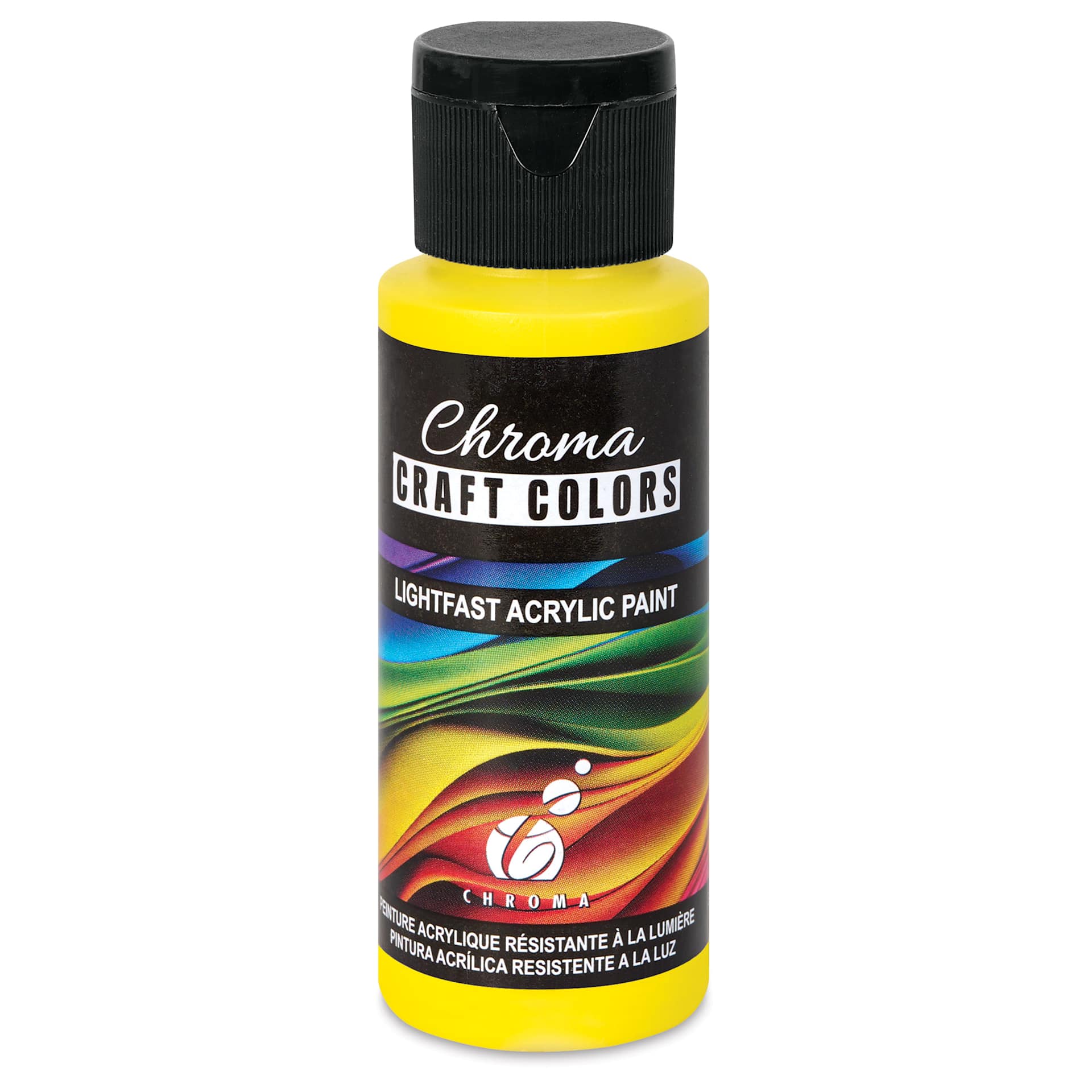 Chroma Craft Colors Acrylic Paint - Daffodil, 2 oz