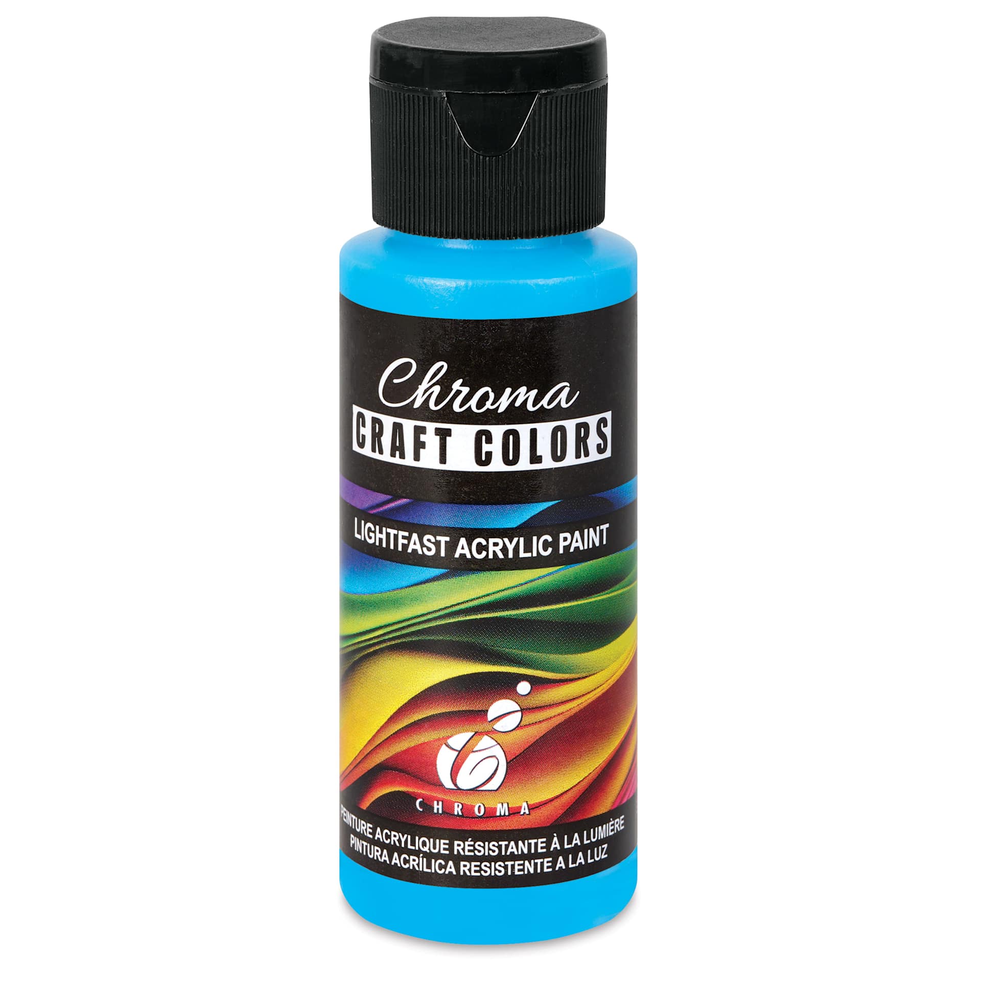 Chroma Craft Colors Acrylic Paint - Caribbean Waters, 2 oz