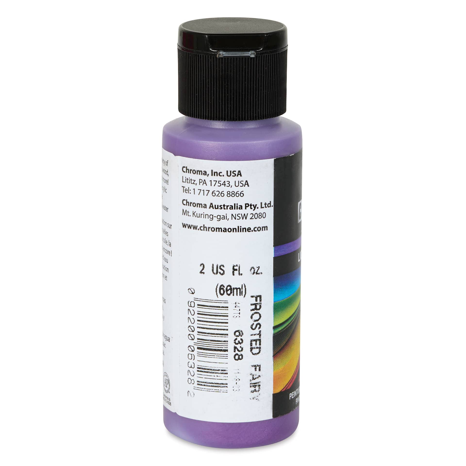 Chroma Craft Colors Acrylic Paint - Metallic Frosted Fairy, 2 oz, label shown